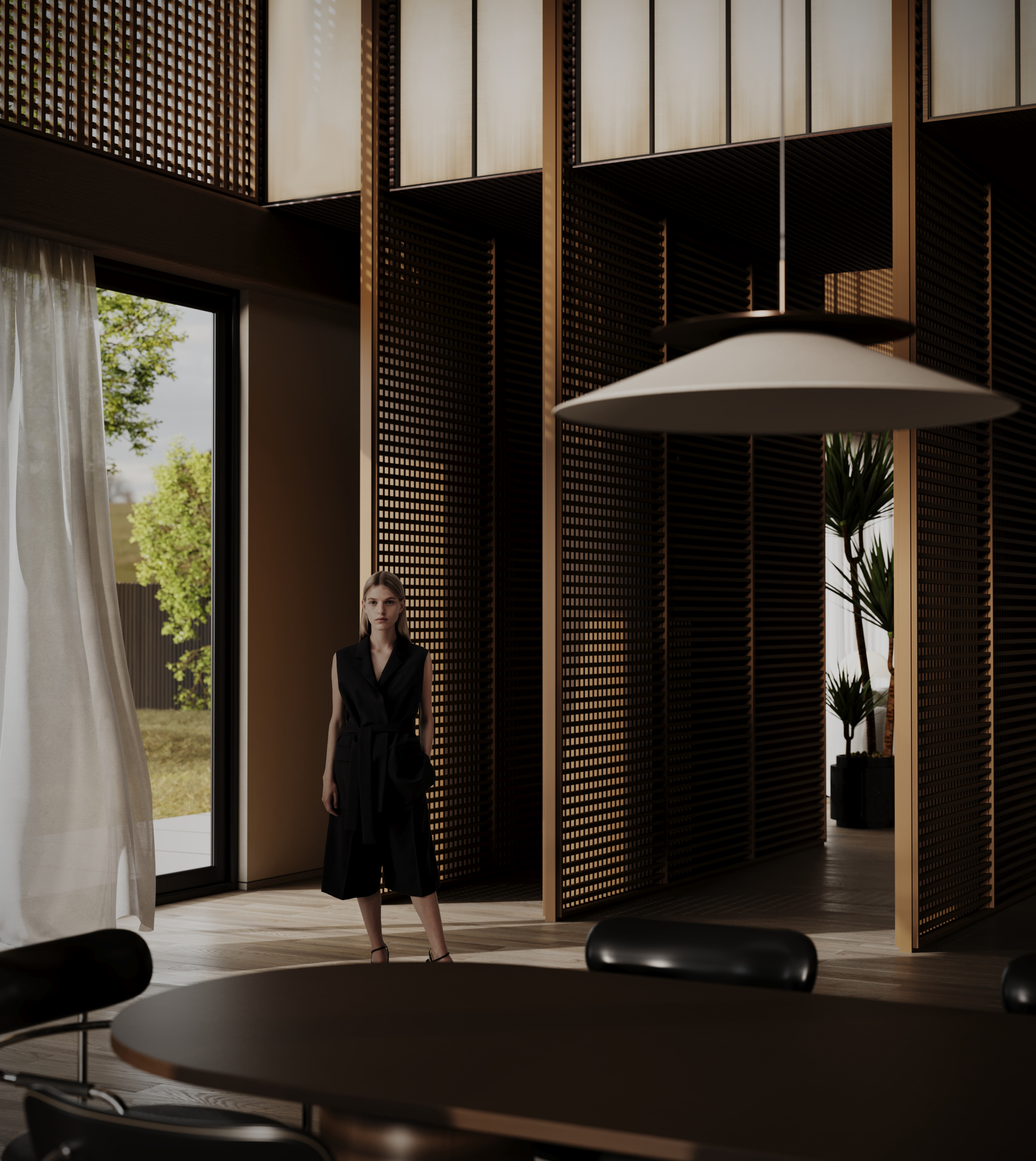 Private residence，Decoration style，visualization，