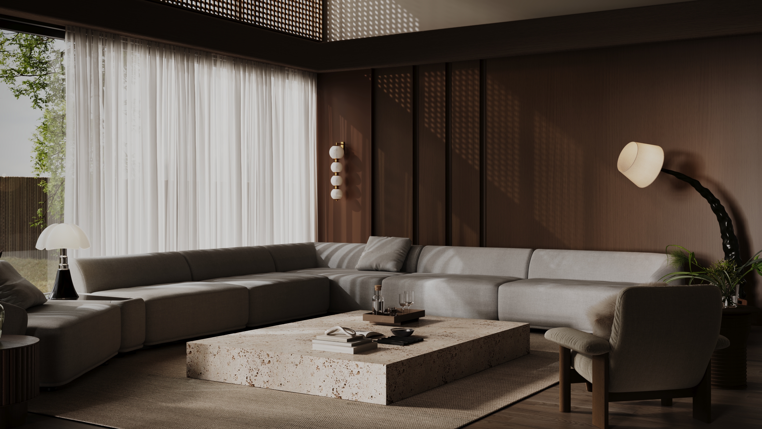 Private residence，Decoration style，visualization，