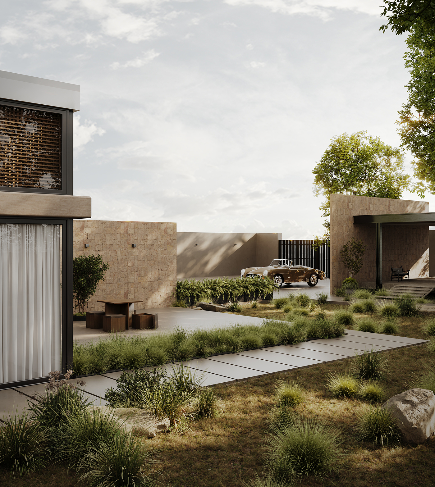 Private residence，Decoration style，visualization，