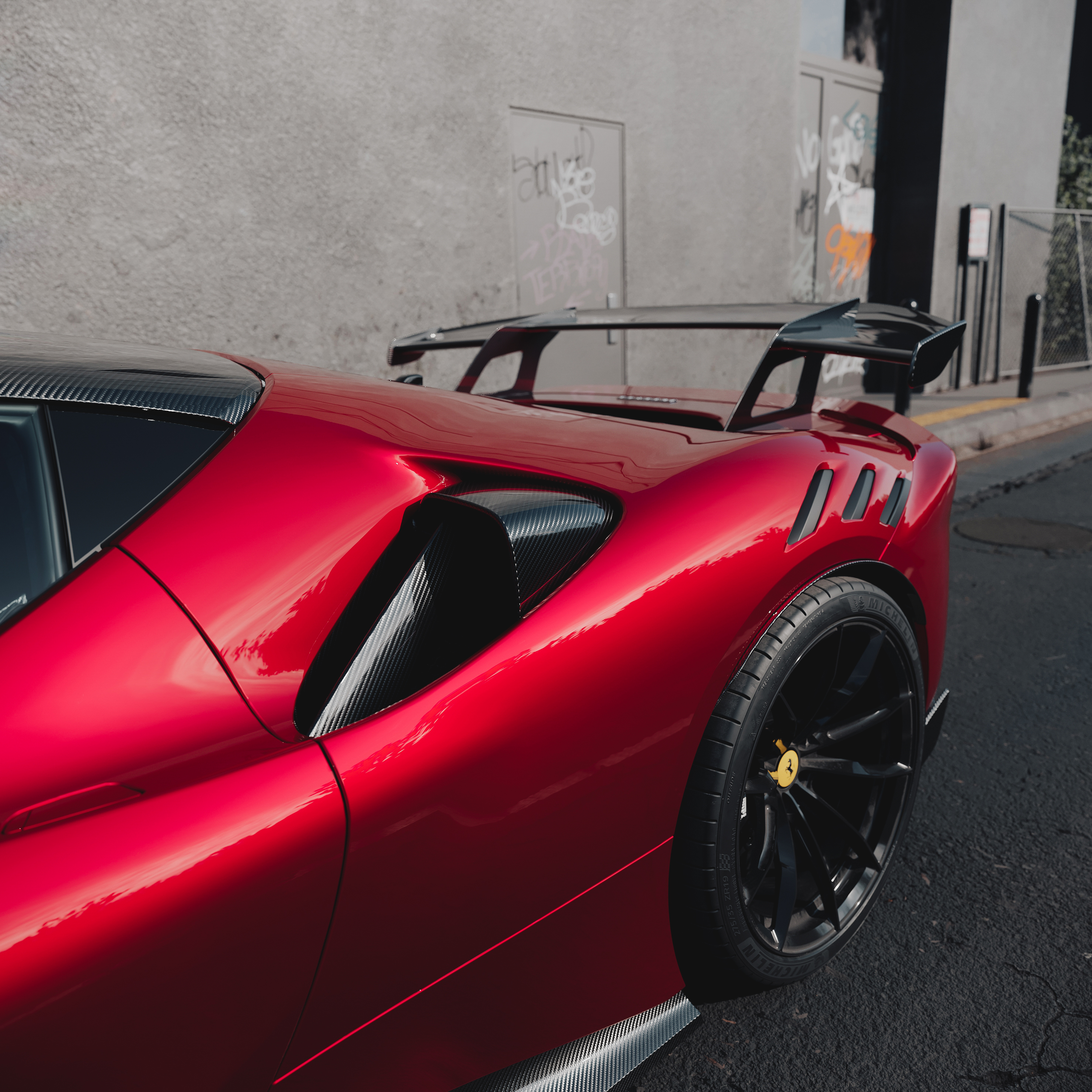 Automobile design，cgi，Ferrari SF90，