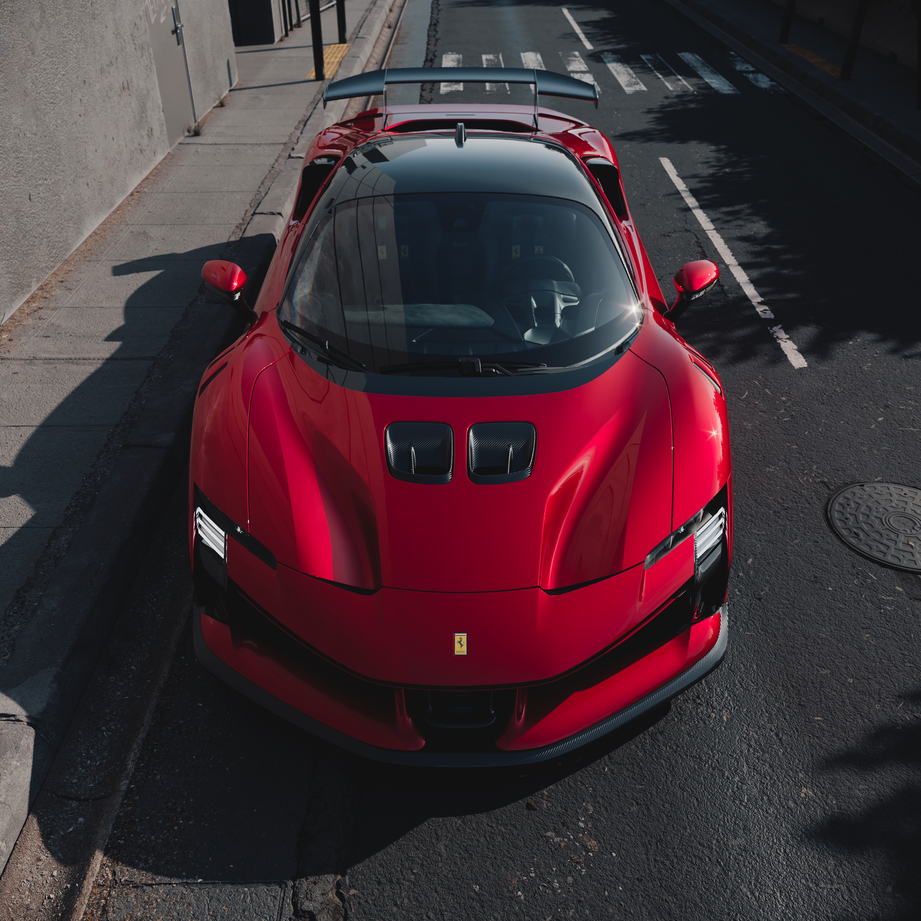 Automobile design，cgi，Ferrari SF90，