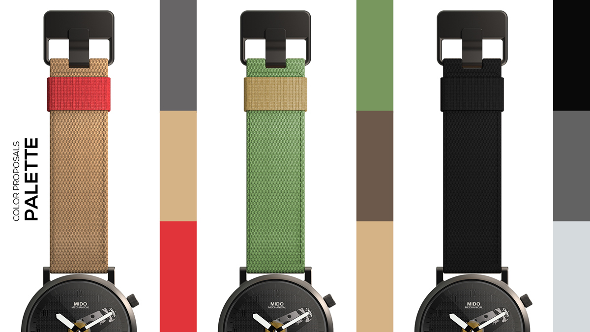 Wrist watch，man，Locomotive style，