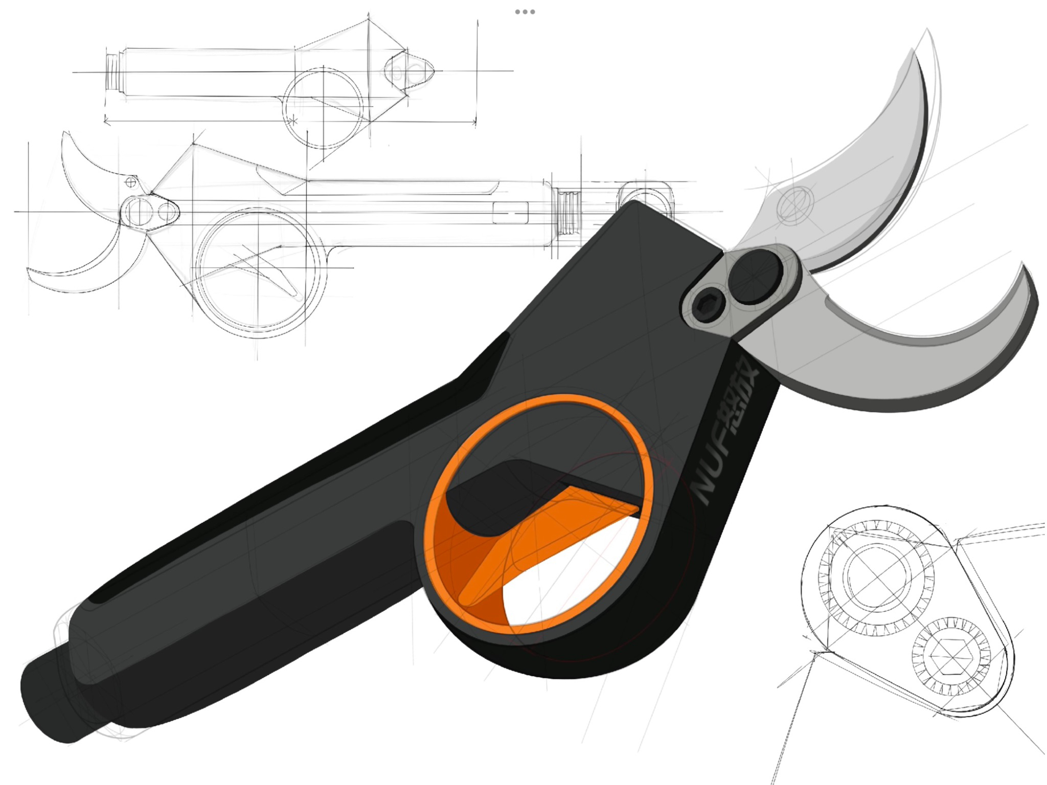 Hand drawn products，product design，industrial design，iPad painting，