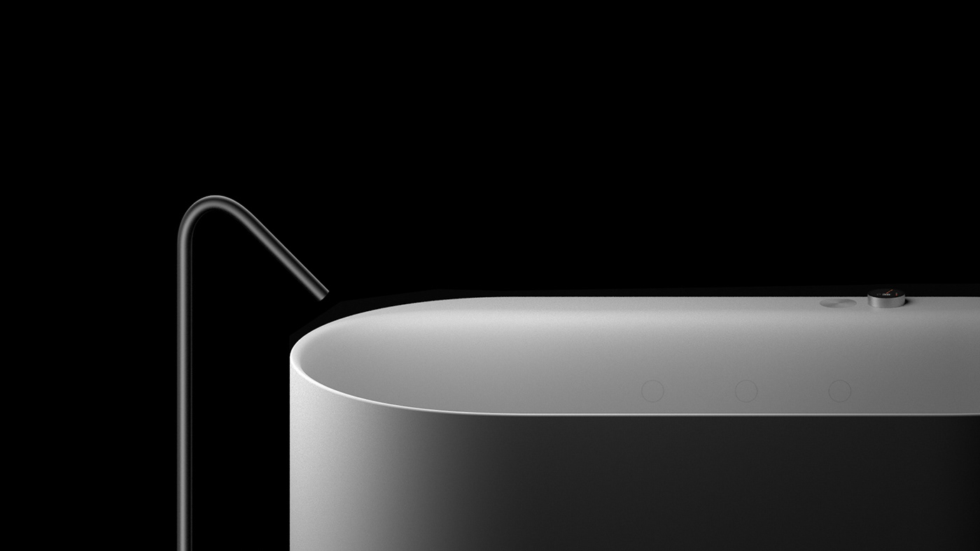 bathtub，intelligence，Minimalist style，