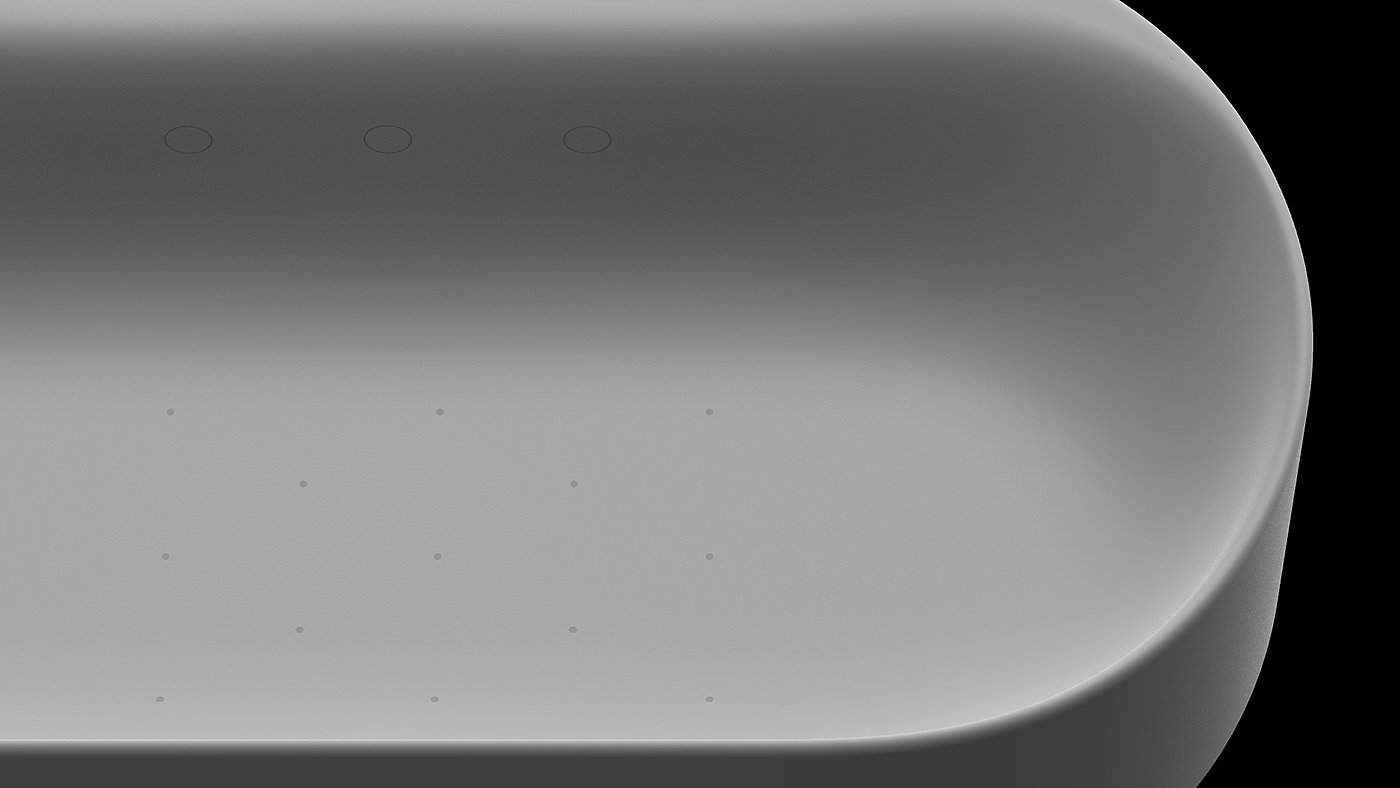 bathtub，intelligence，Minimalist style，
