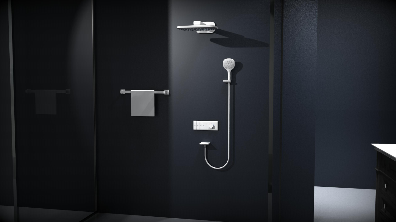 concealed shower set，