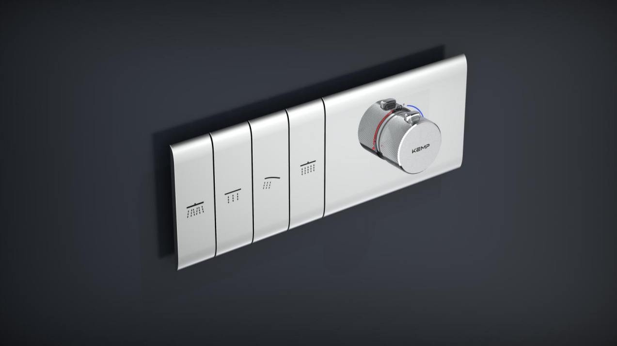 concealed shower set，