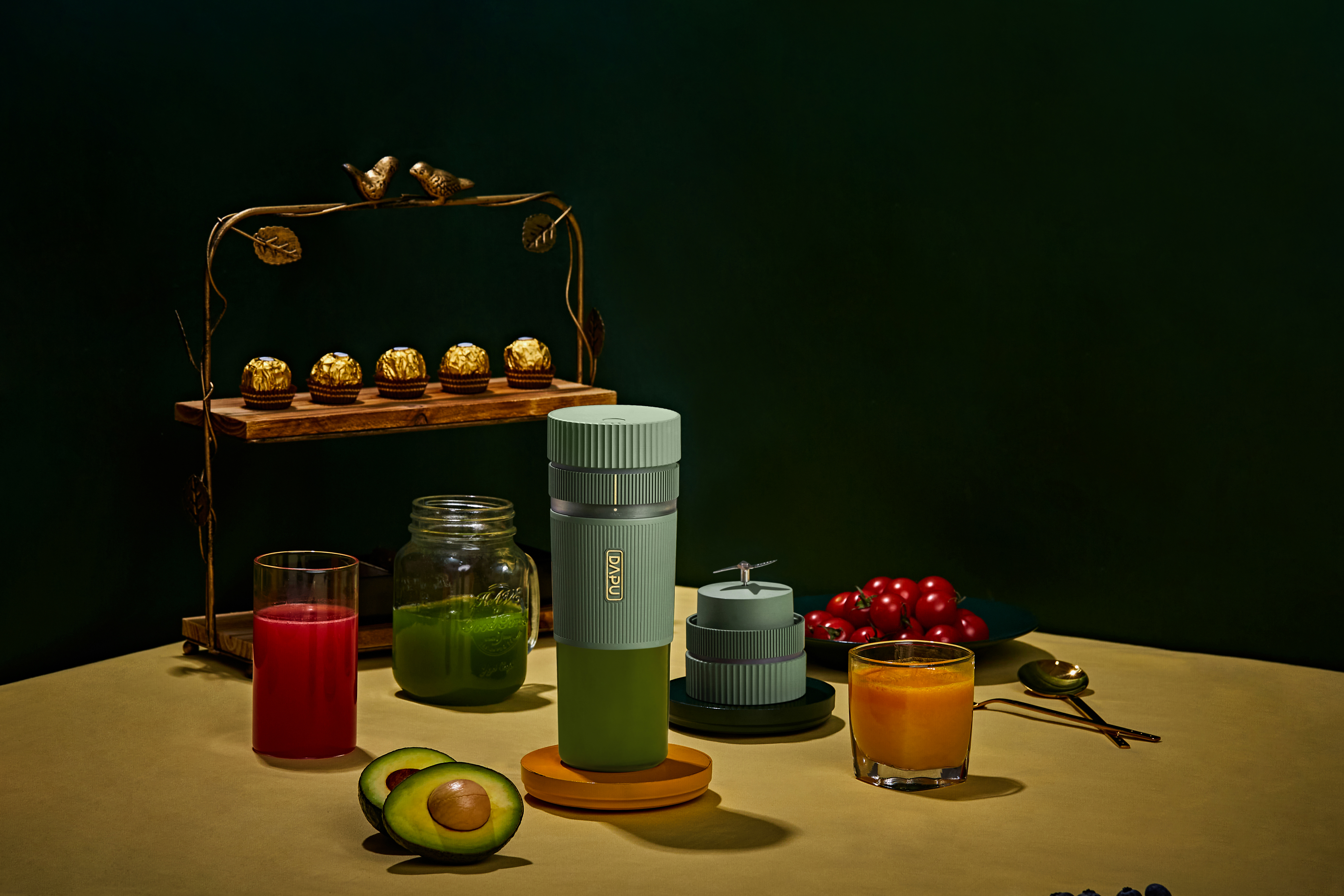 Juicer，Kitchen electricity，Cooling base，