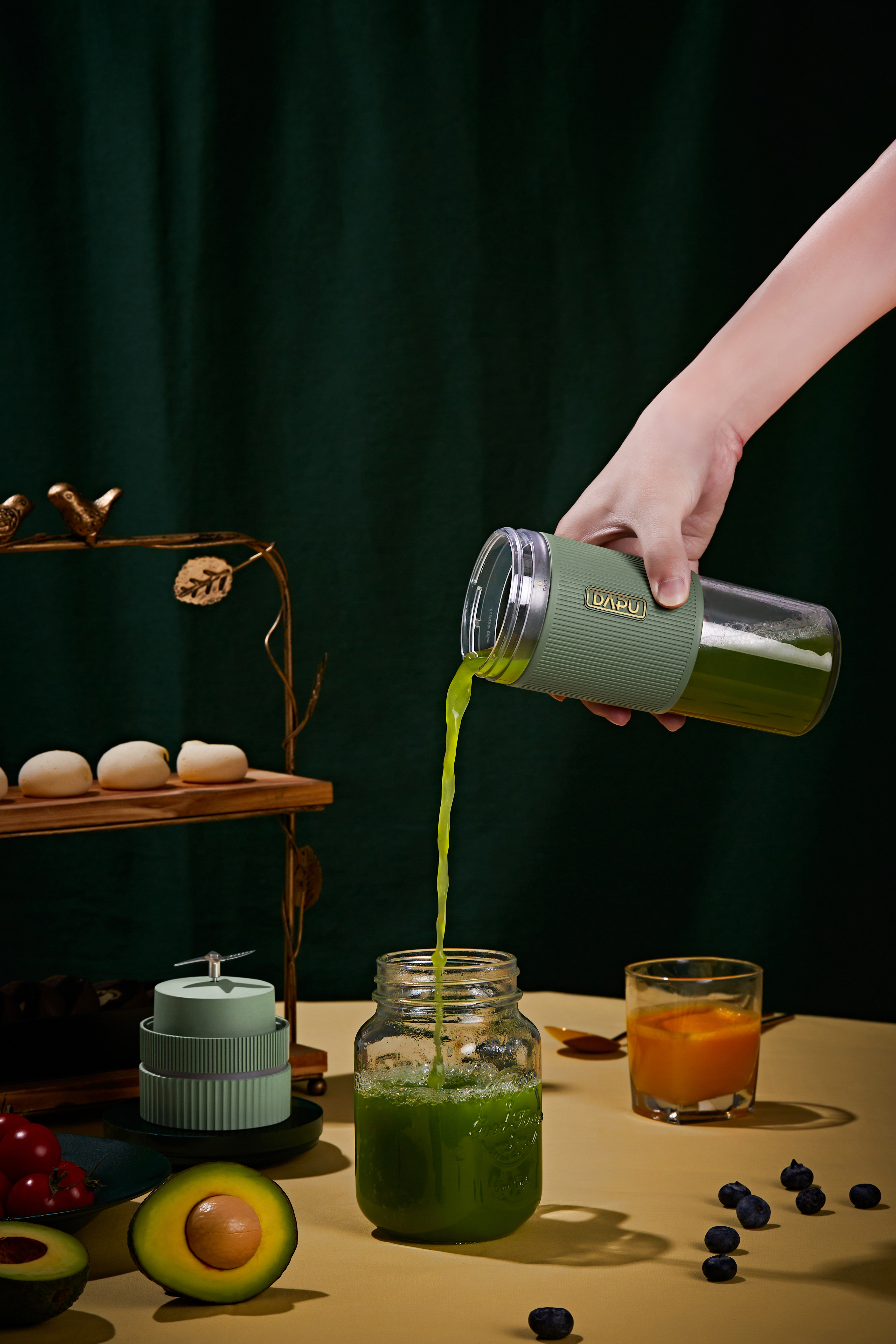 Juicer，Kitchen electricity，Cooling base，