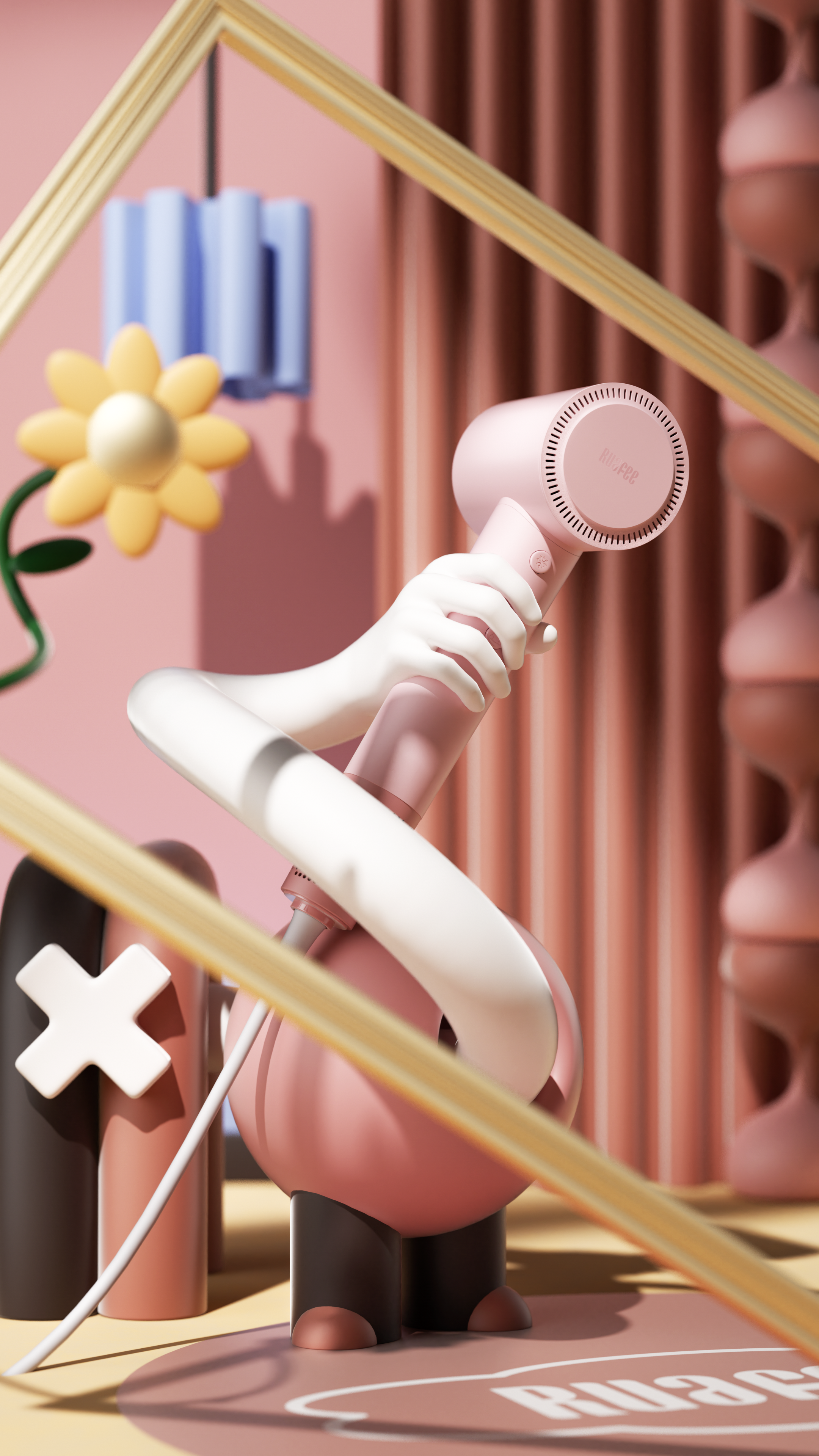 High-speed hair dryer，