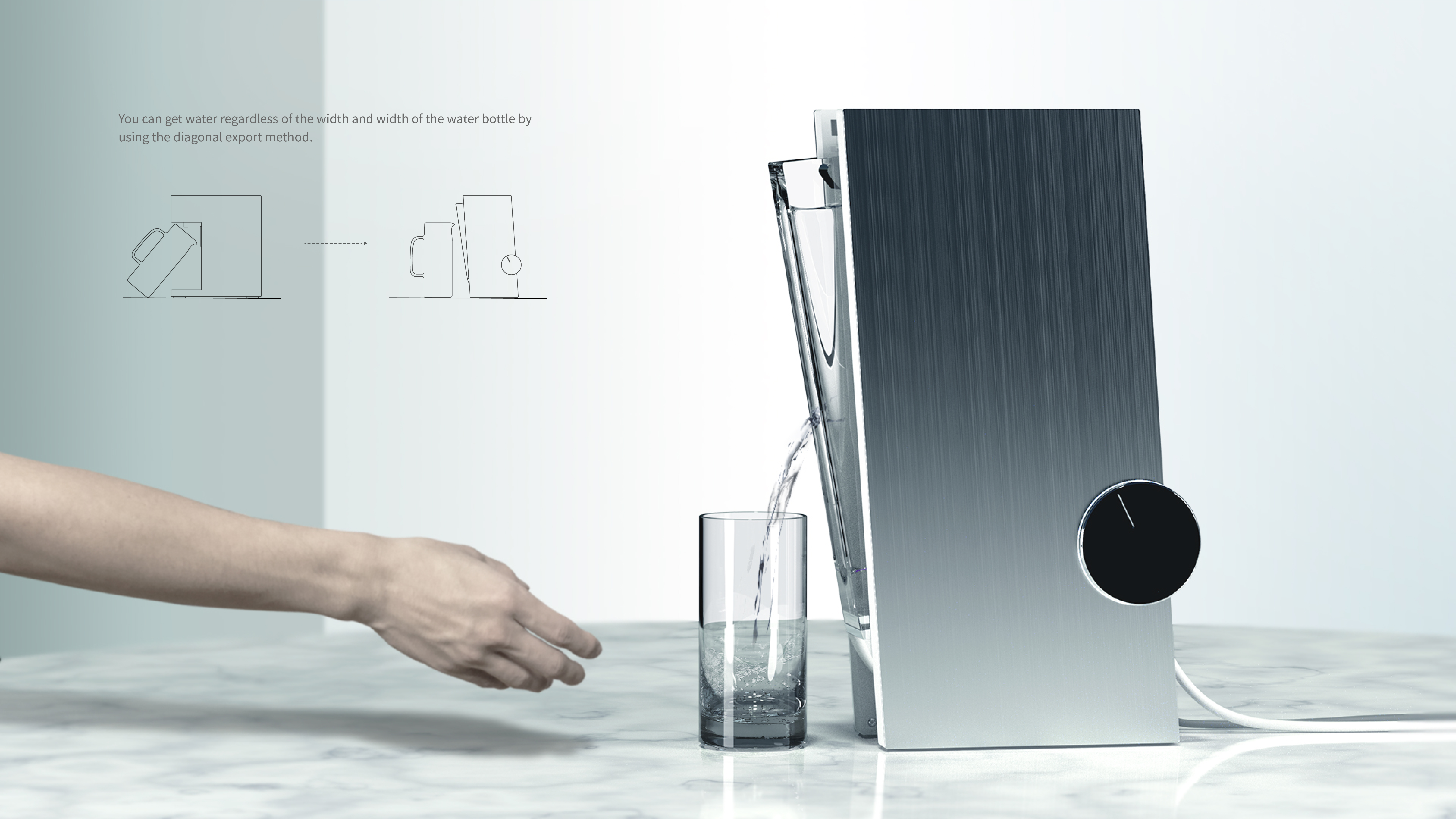 Water purifier，drinking water，DIAGONAL，hygiene，