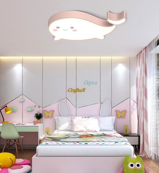 Childlike. Lovely. Children ceiling lamp，