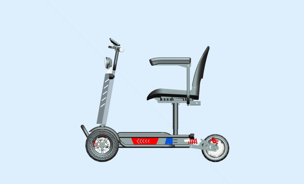 Transportation, scooter for the elderly，