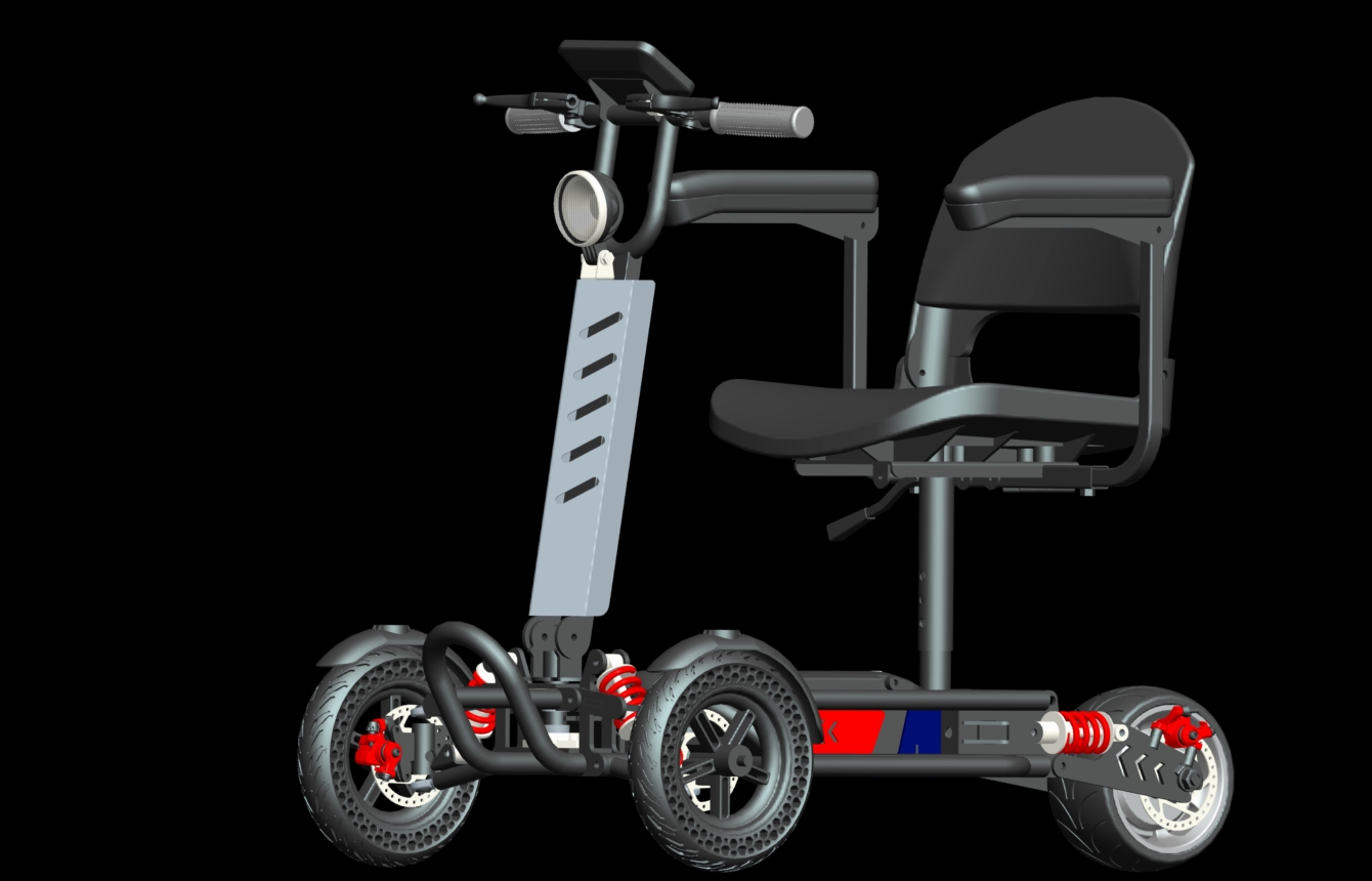 Transportation, scooter for the elderly，