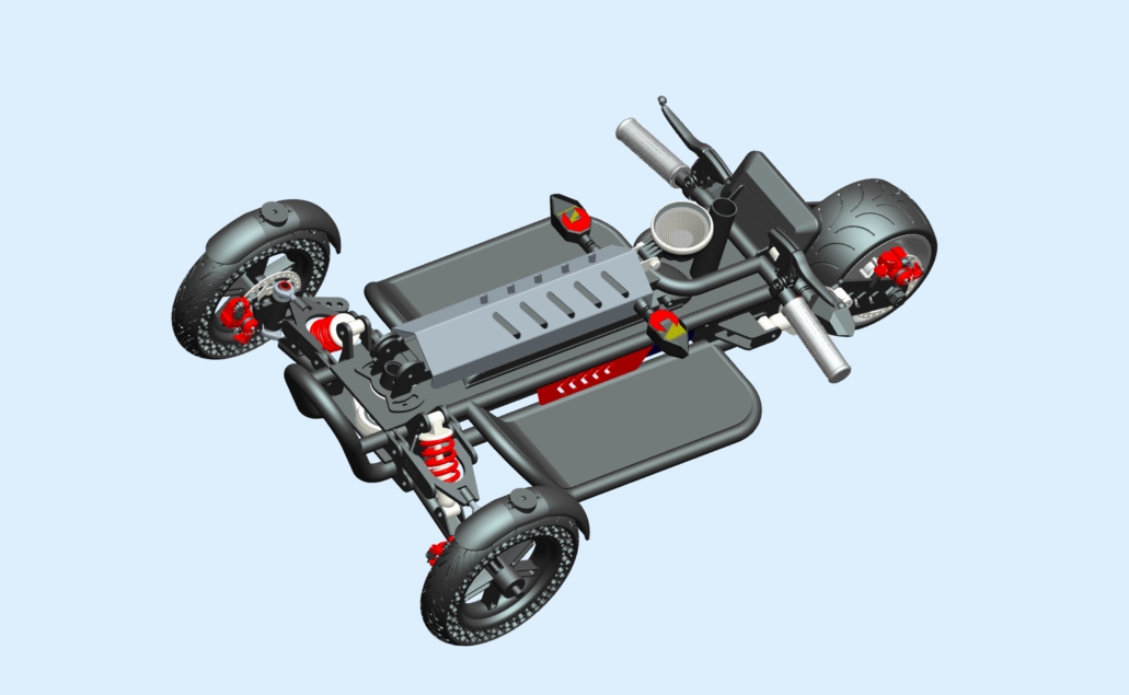 Transportation, scooter for the elderly，