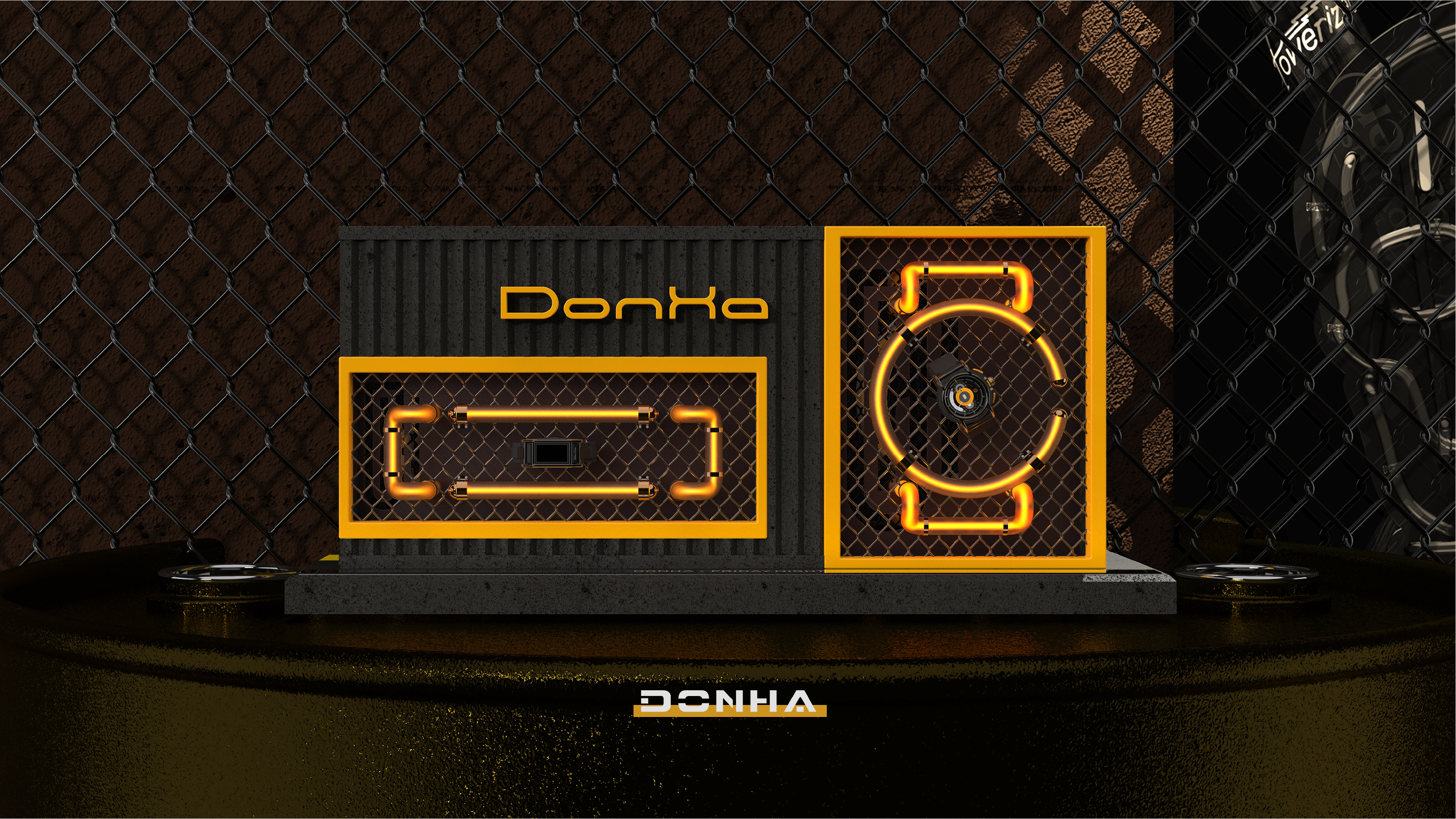 Offline Experience Design，Exhibition design，space design ，CG video，Design，yoose，OPPO，Display table design，