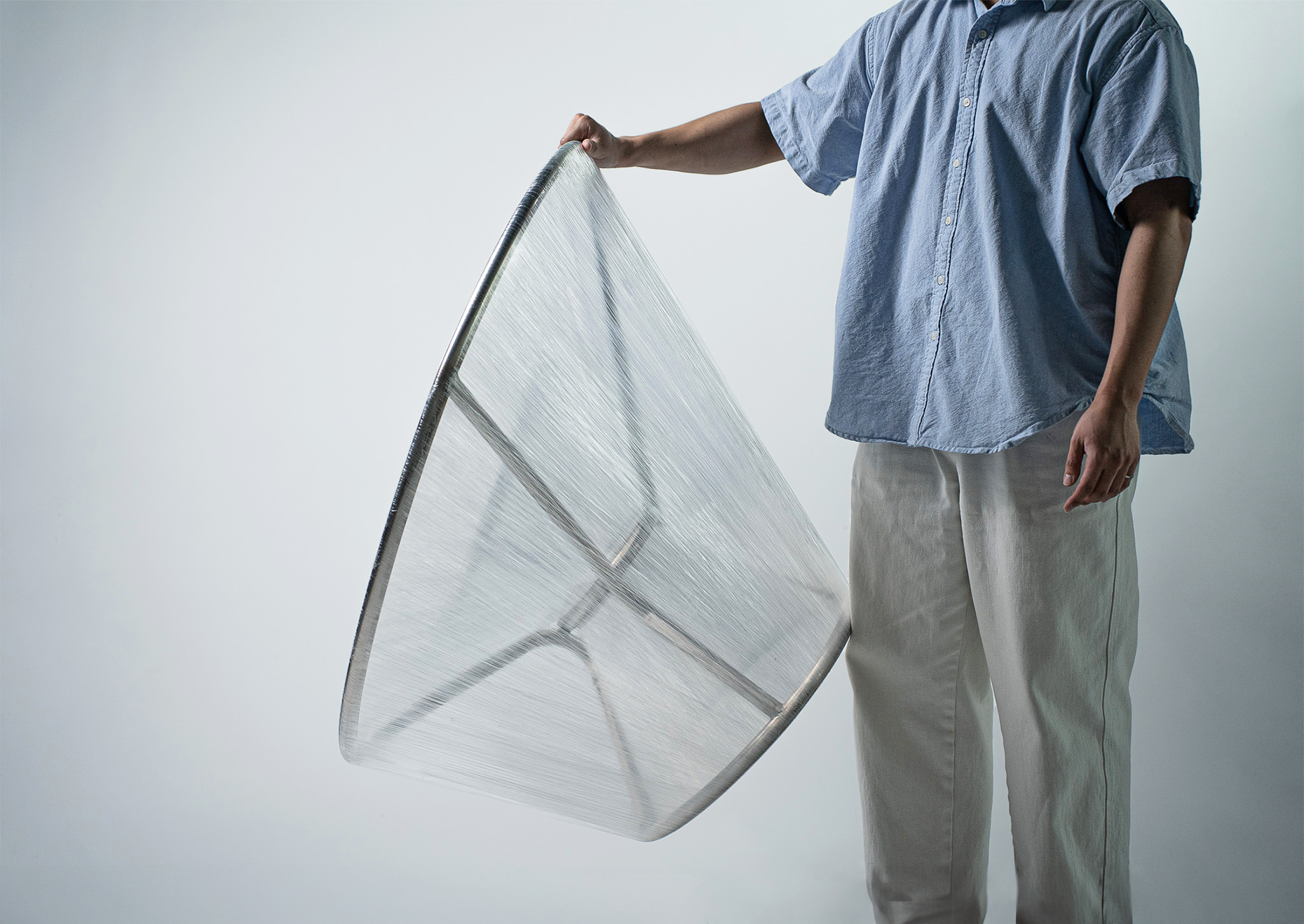 Parcel Chair，chair，experiment，pvc，