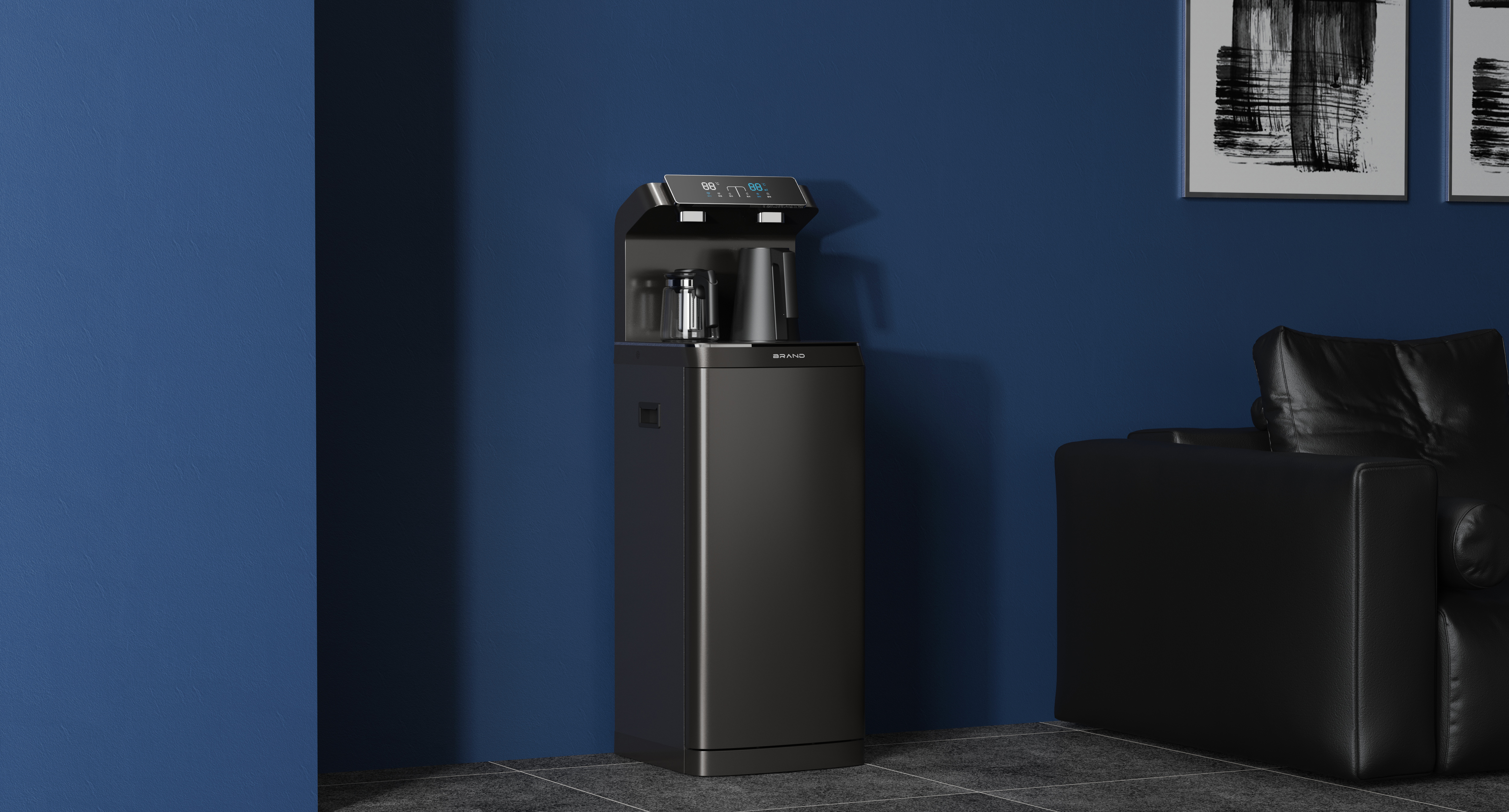 Tea bar machine，Appearance design，Home appliance design，