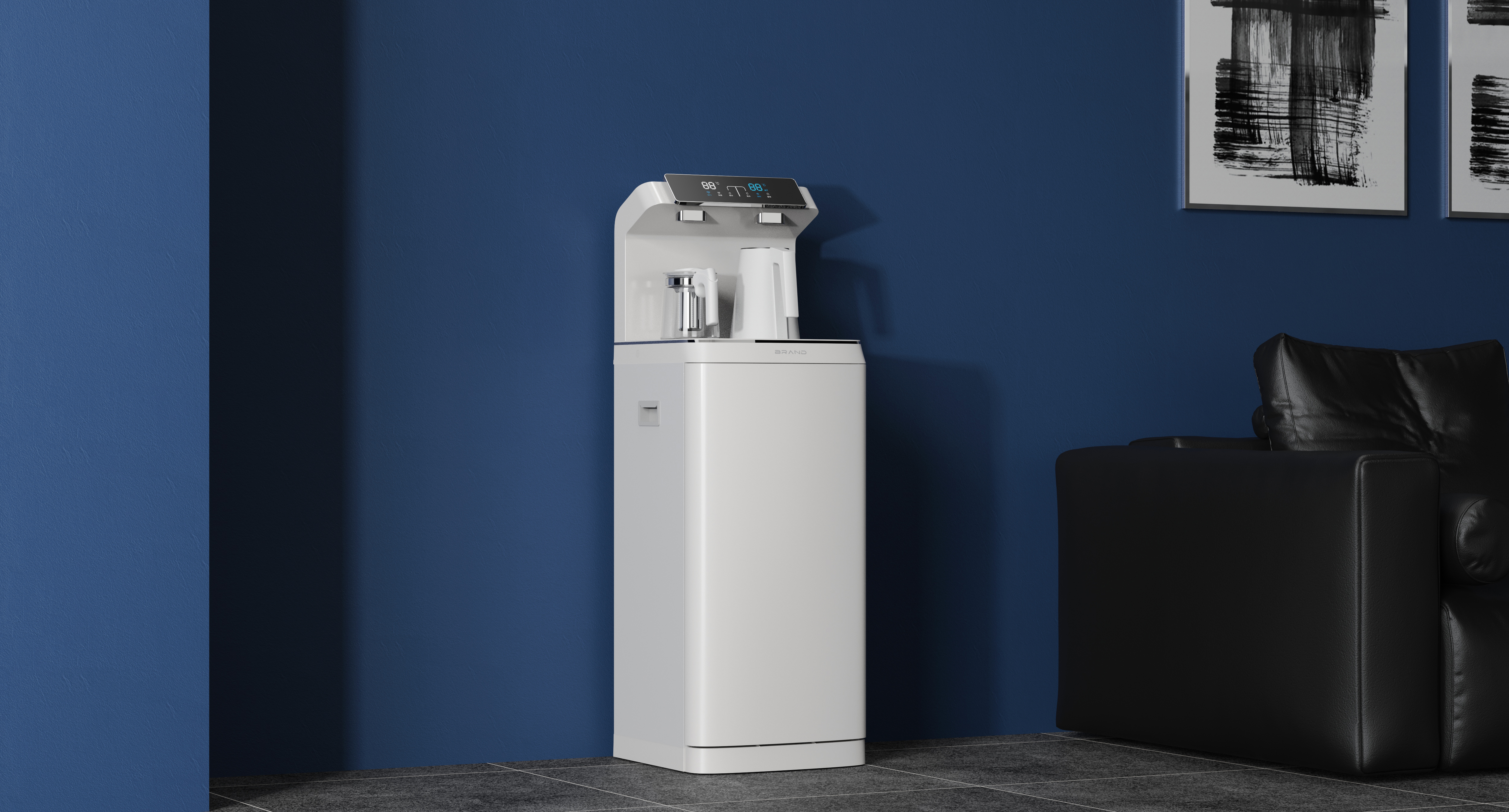 Tea bar machine，Appearance design，Home appliance design，