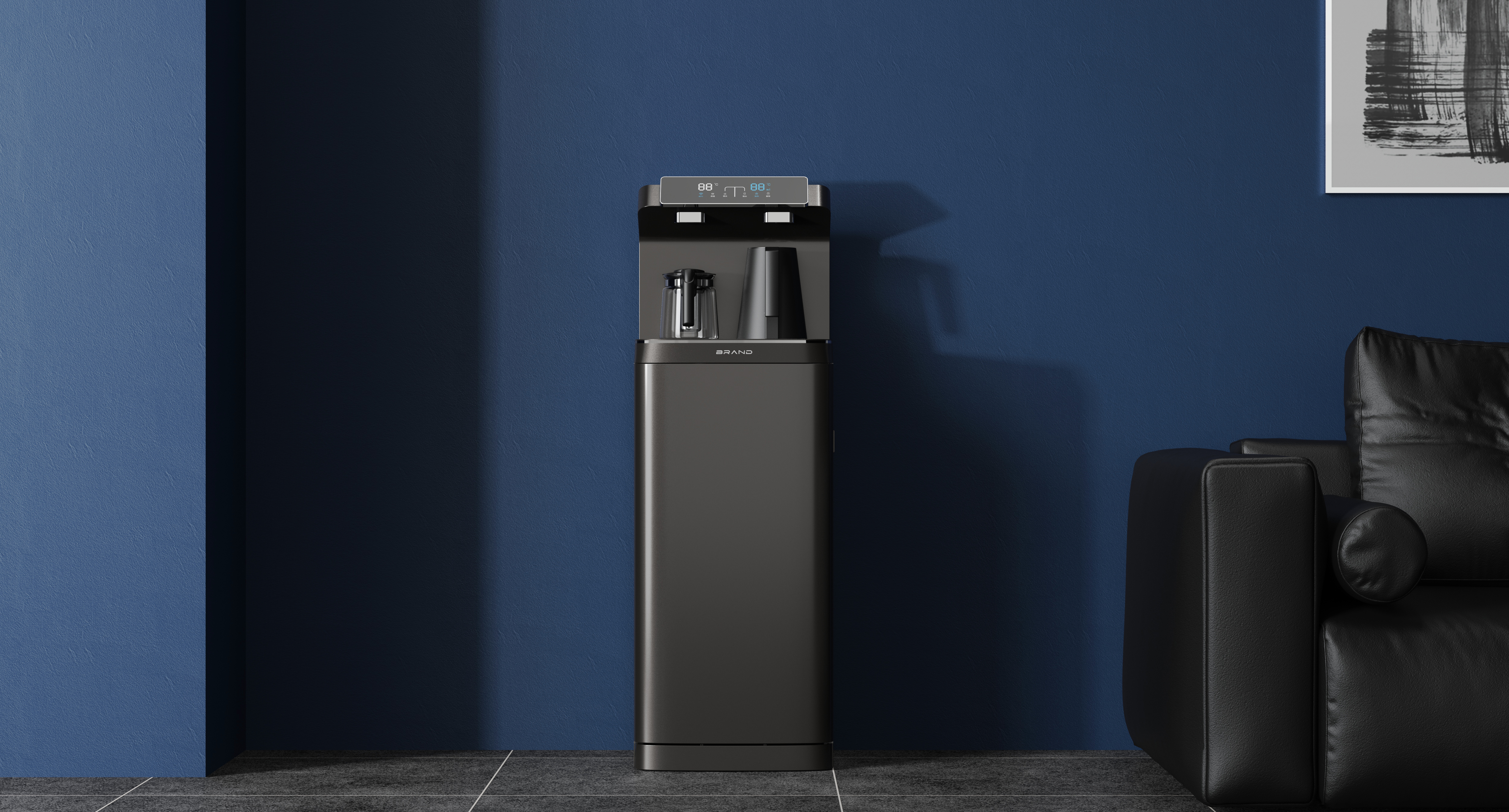 Tea bar machine，Appearance design，Home appliance design，