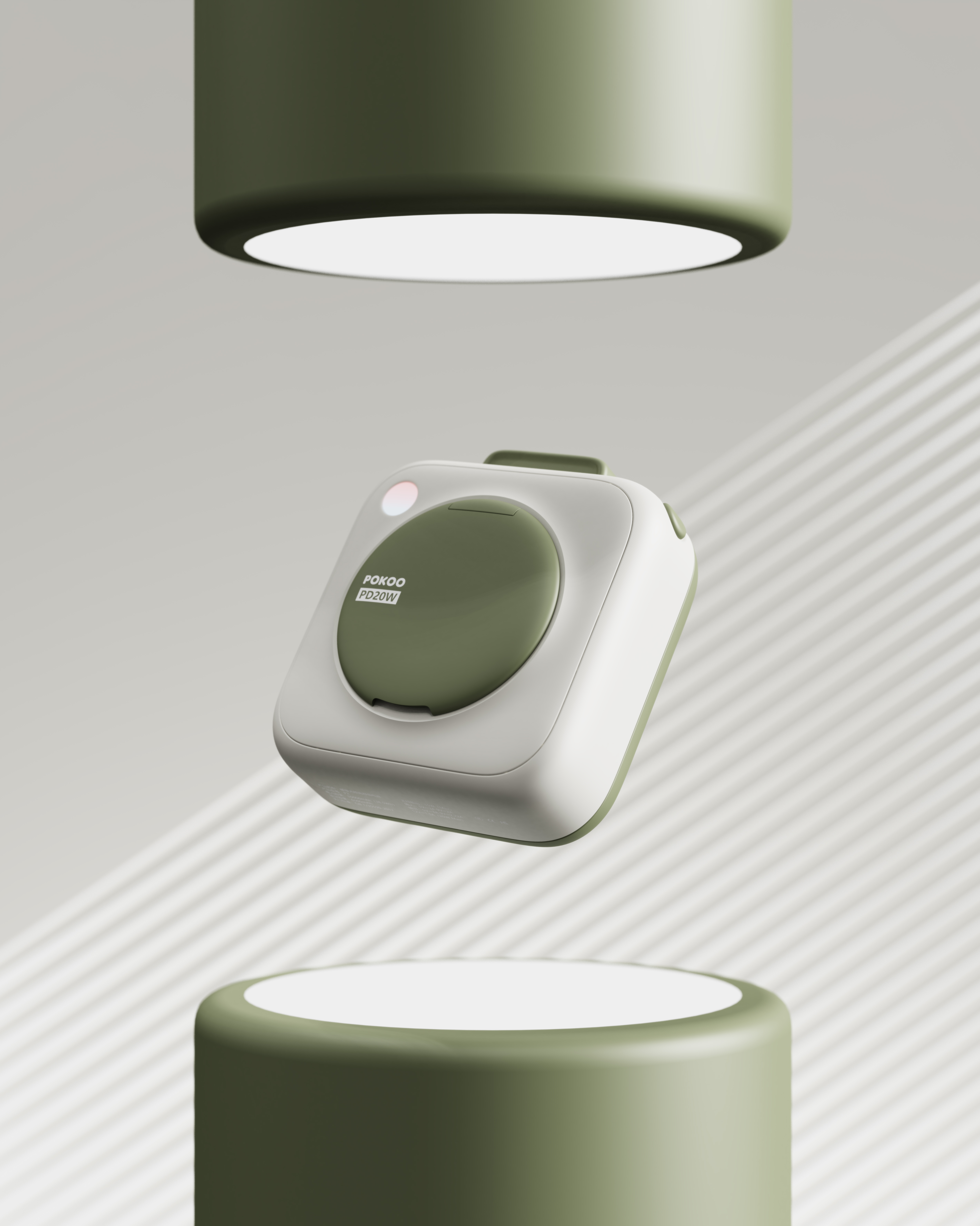 Magnetic charging treasure，3c，