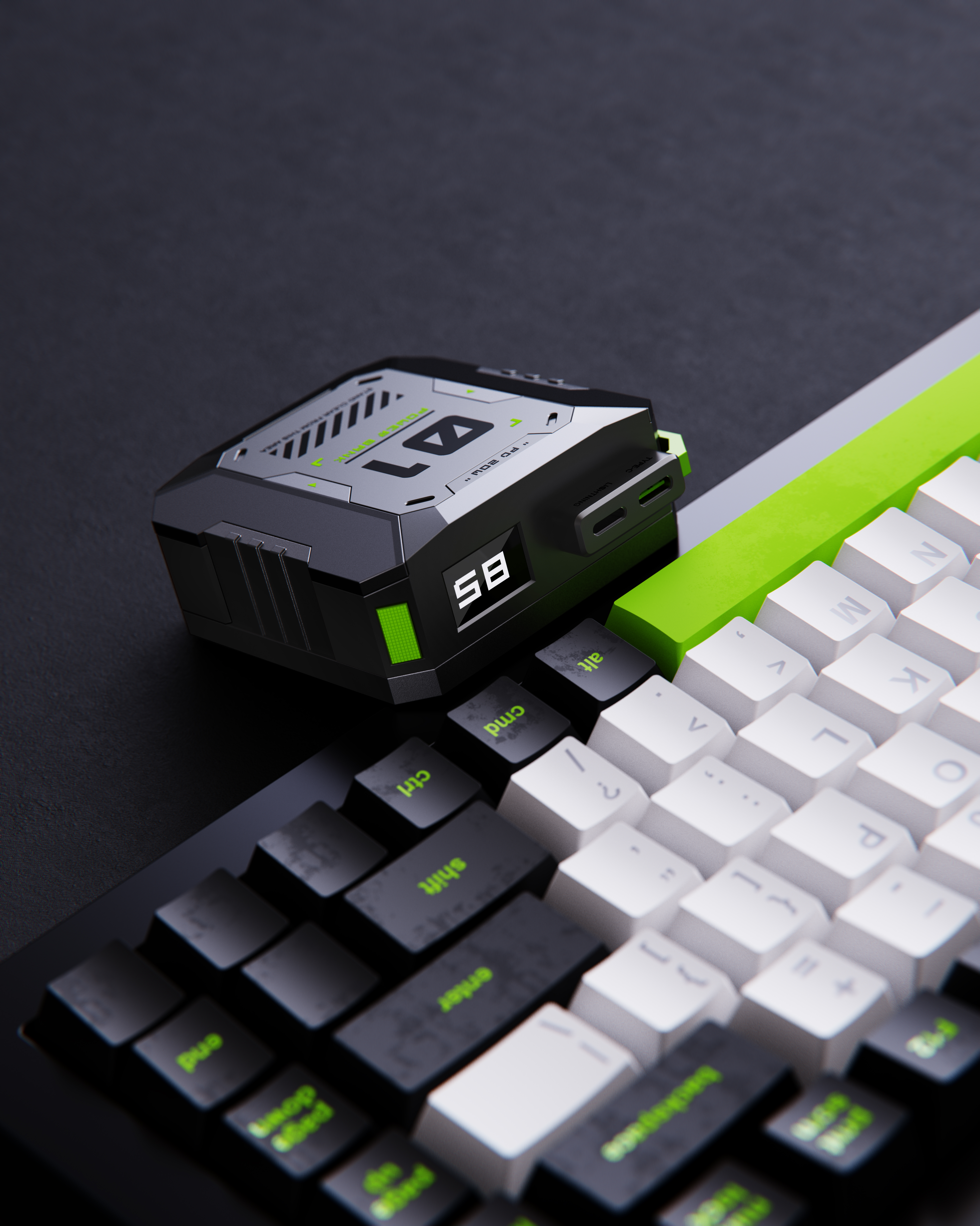 3c，Magnetic charging treasure，