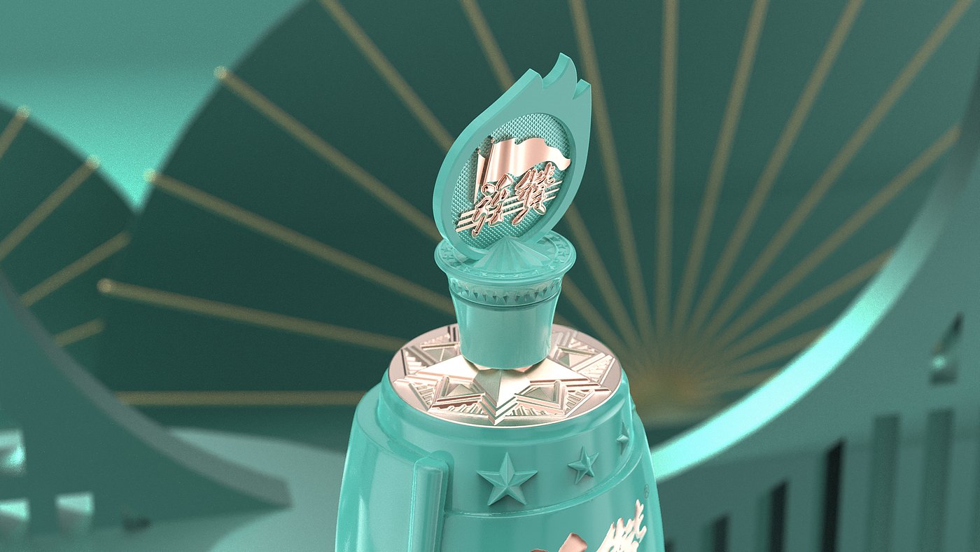 Wine bottle design，Wine Box Design，Tribute to the Spirit of the Five-Four，Wine bag design，