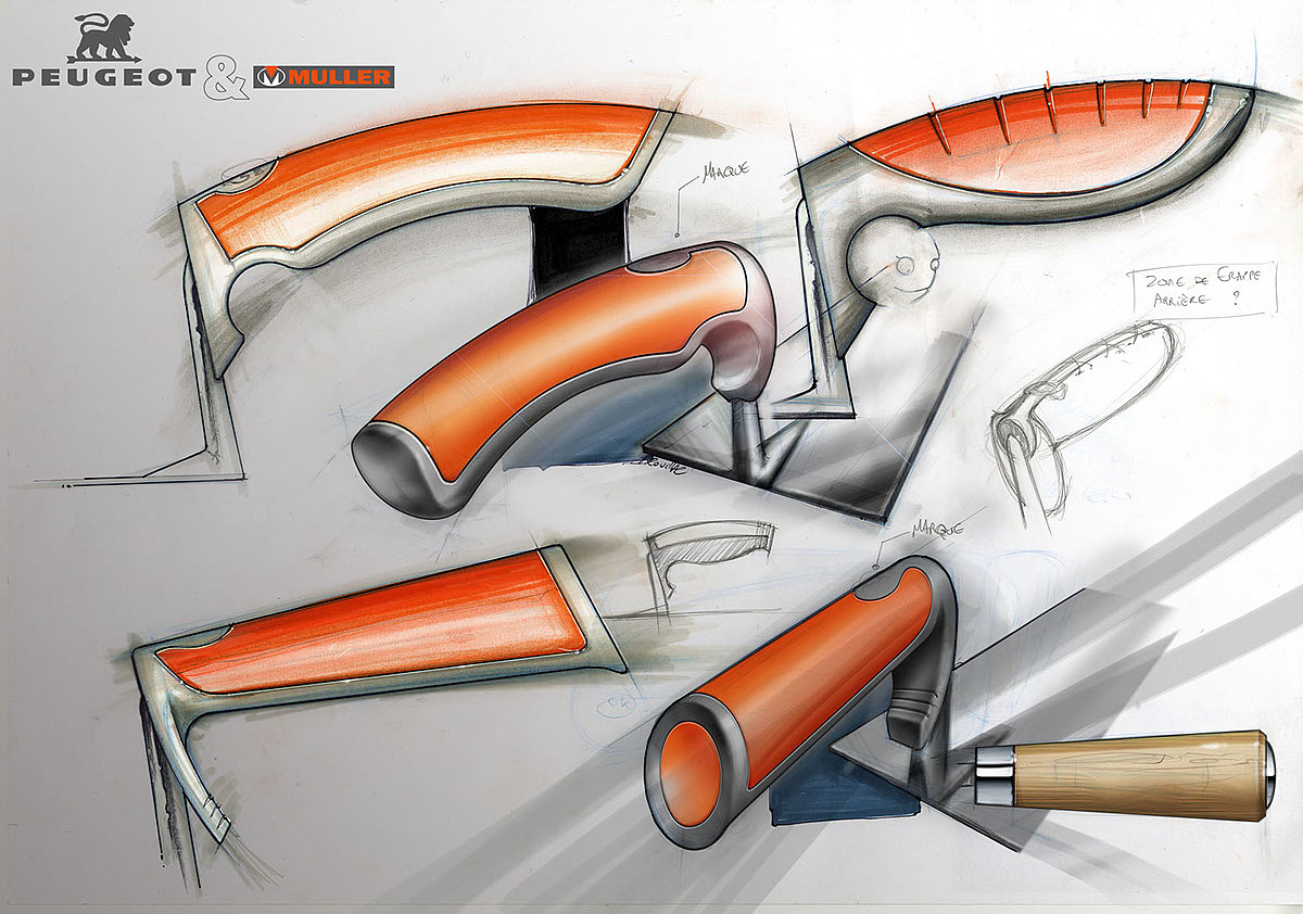 industrial design，product design，mapping，Hand drawn，