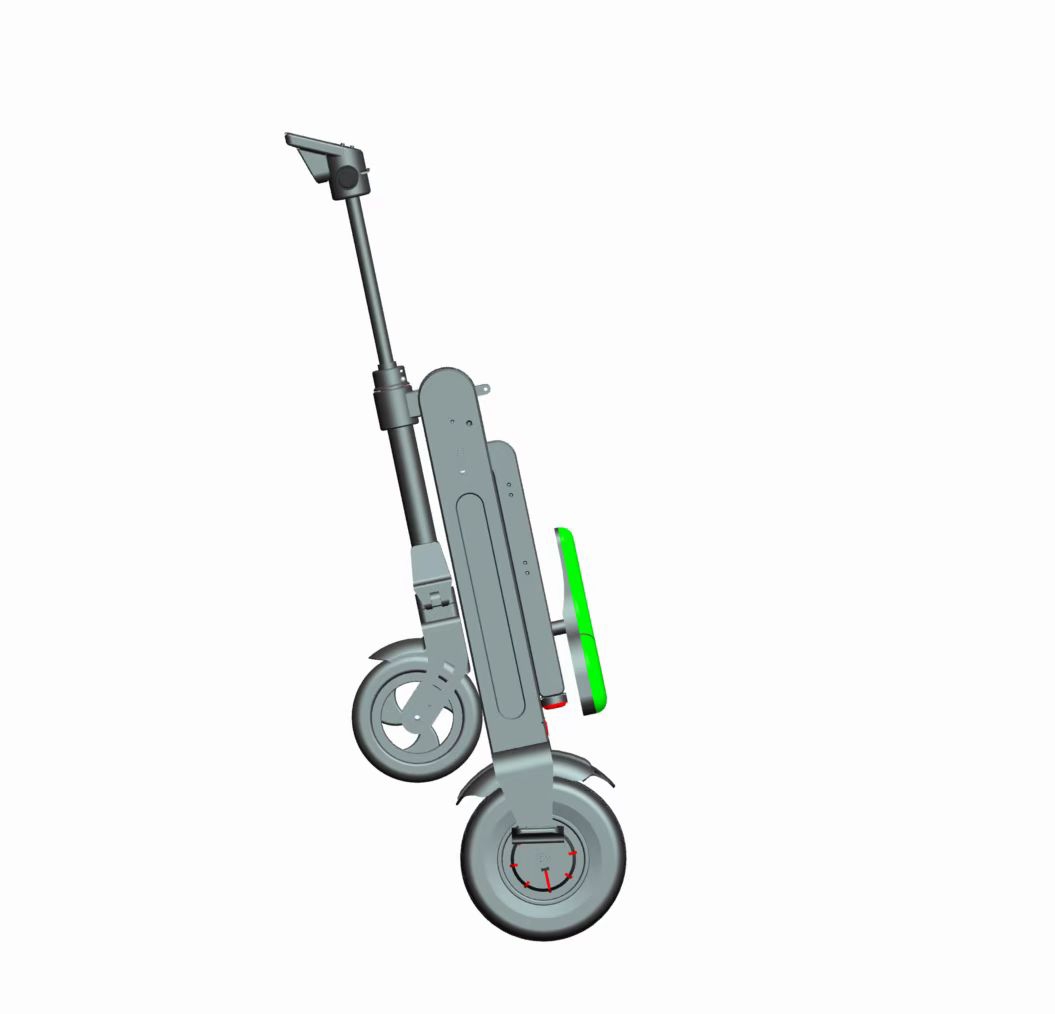 Vehicle, wheelbarrow, folding type K，