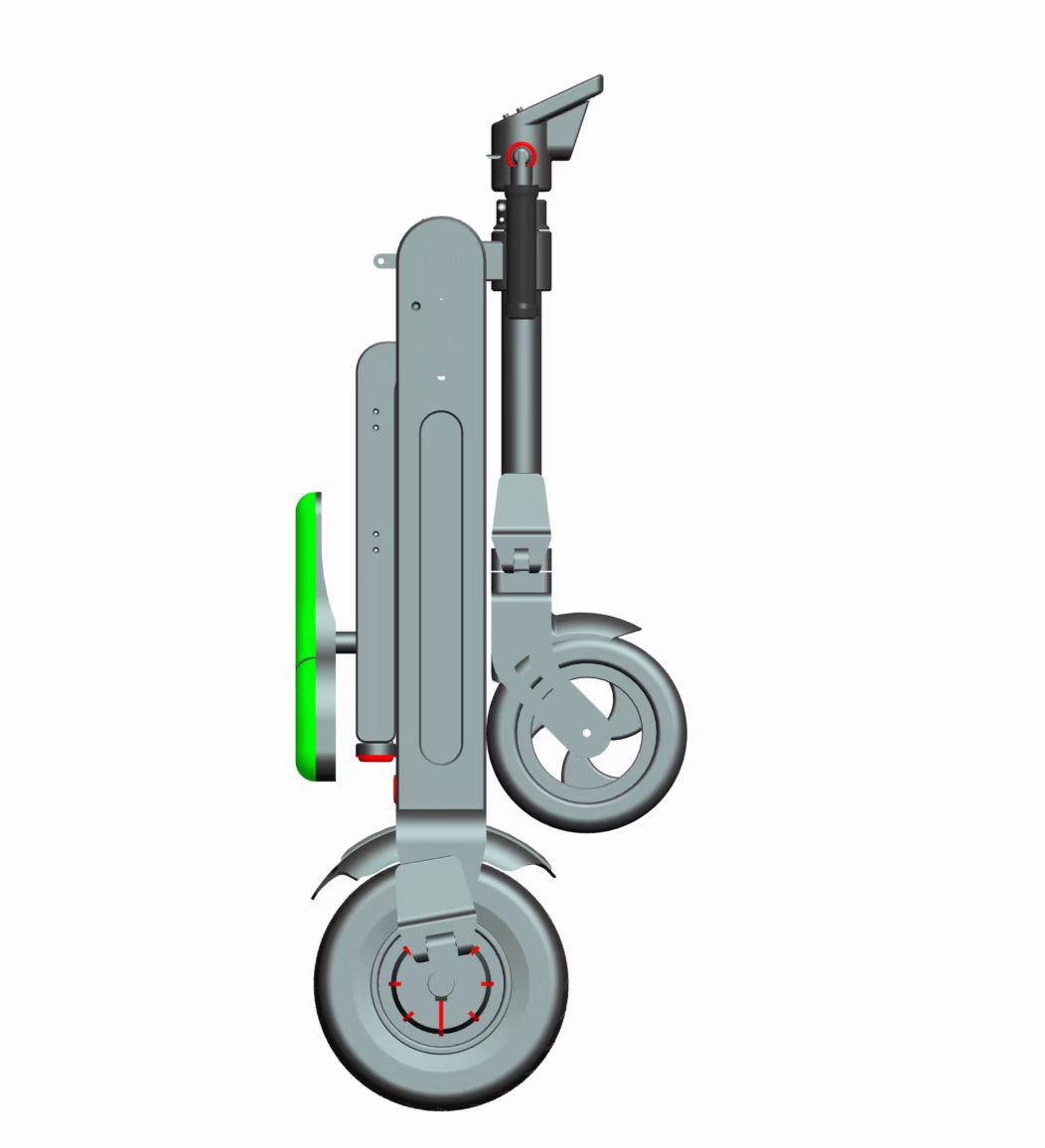 Vehicle, wheelbarrow, folding type K，