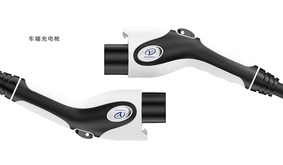 Charging gun design，Design of New Energy Charging Pile，Design of Car Charging Gun，Appearance structure design of charging gun，