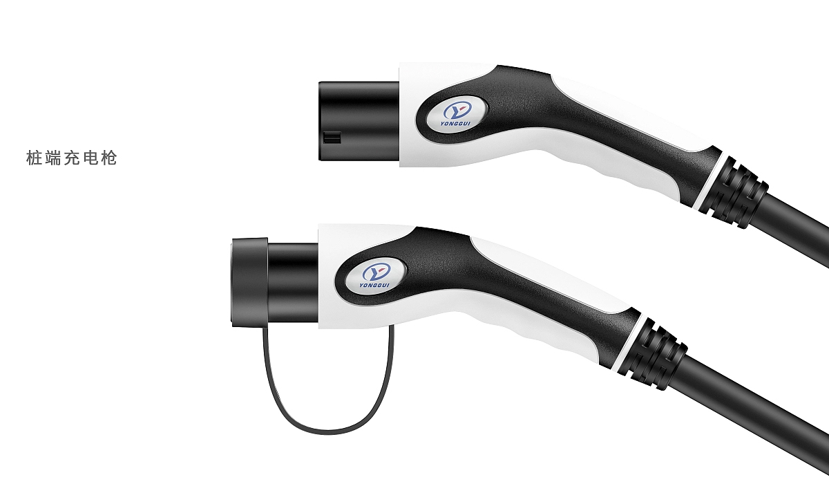 Charging gun design，Design of New Energy Charging Pile，Design of Car Charging Gun，Appearance structure design of charging gun，