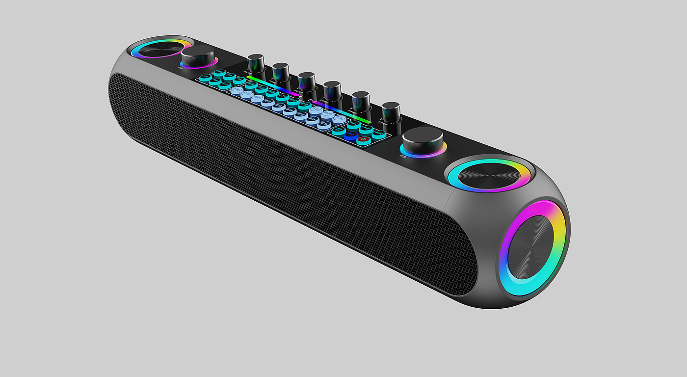 sound，strip sound，Desktop audio，Lamp effect，