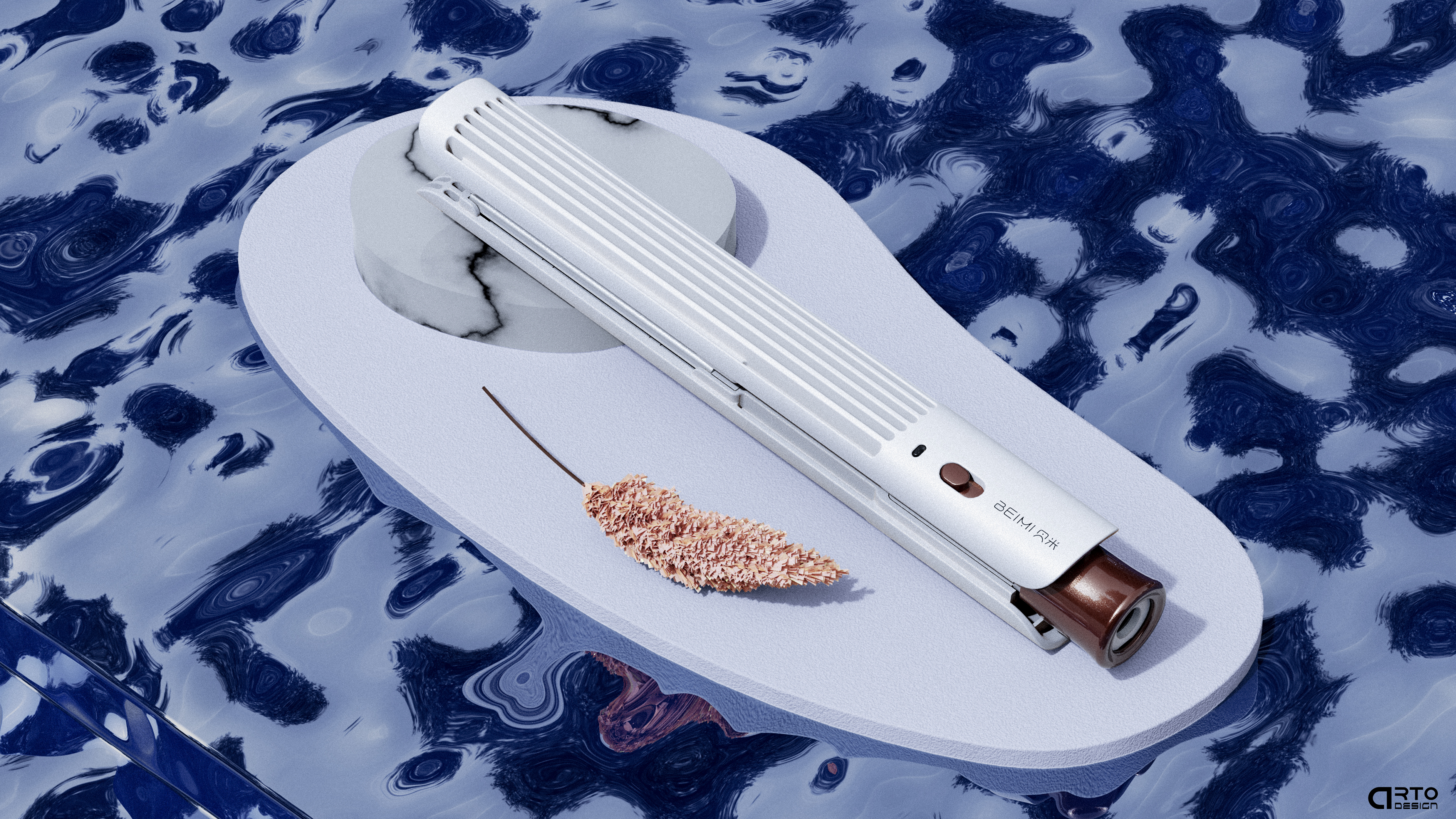 anion，Hair stick，Aalto，product design，Brand strategy，