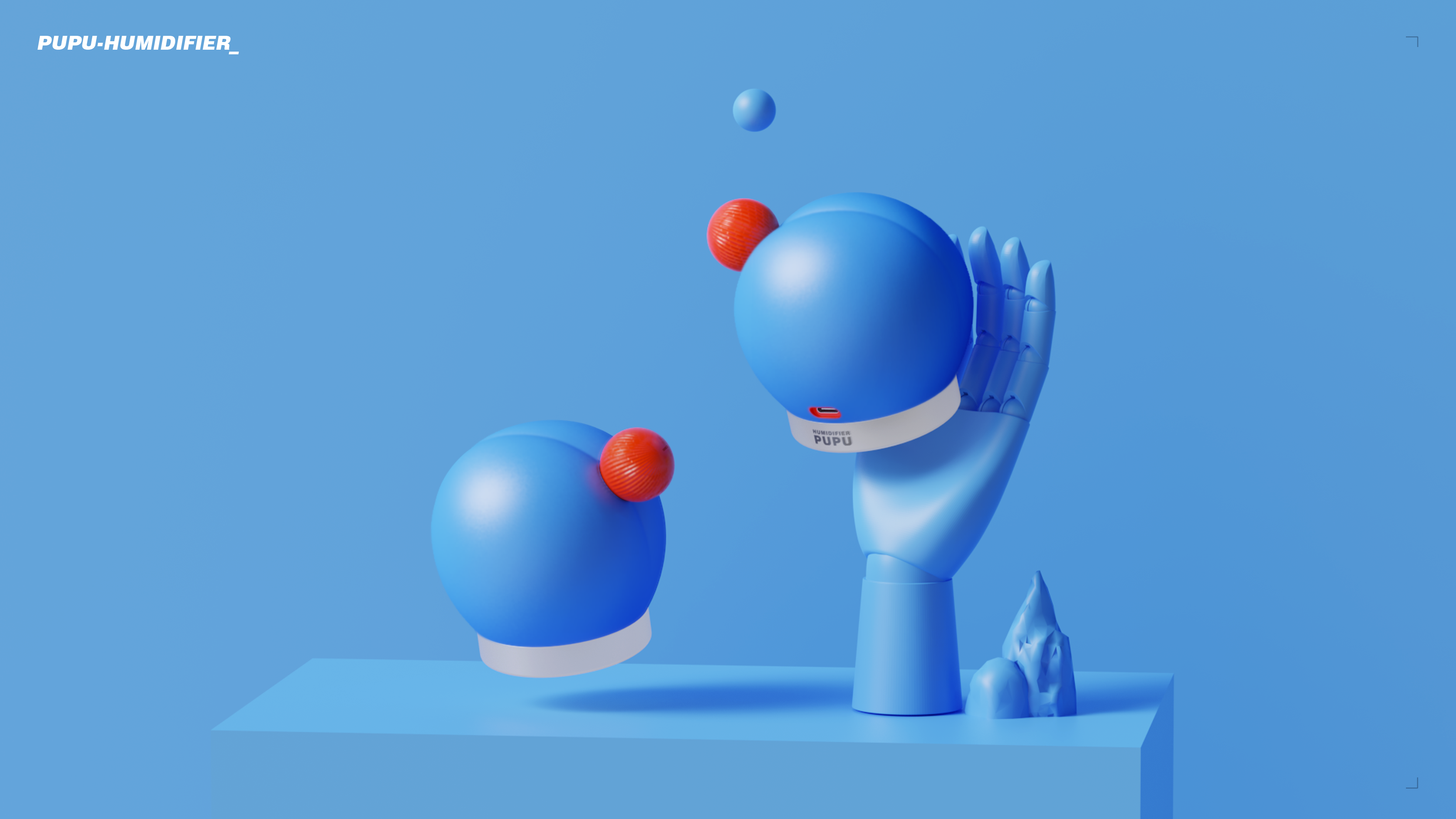 Humidifier，Creative design，Animation IP，small home appliances，