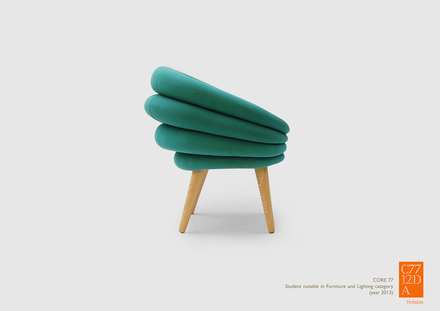 wood，the cord fabric，light，flexibility，chair，