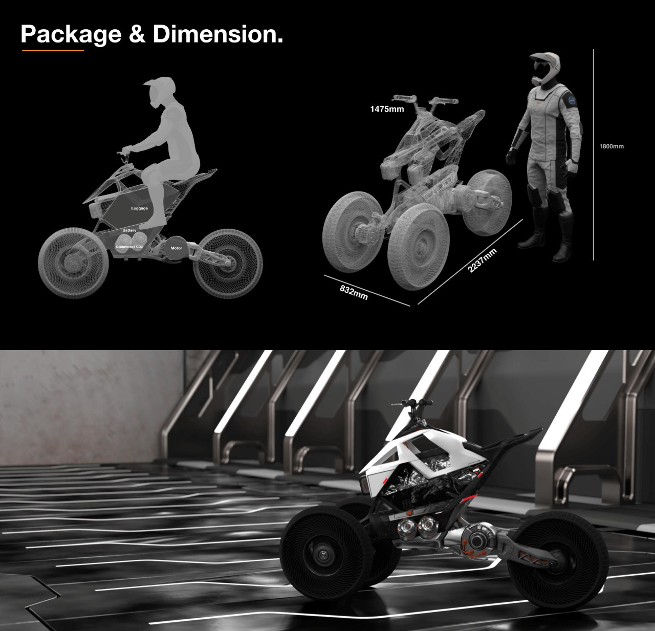 vehicle，Outlander，Tricycle，originality，