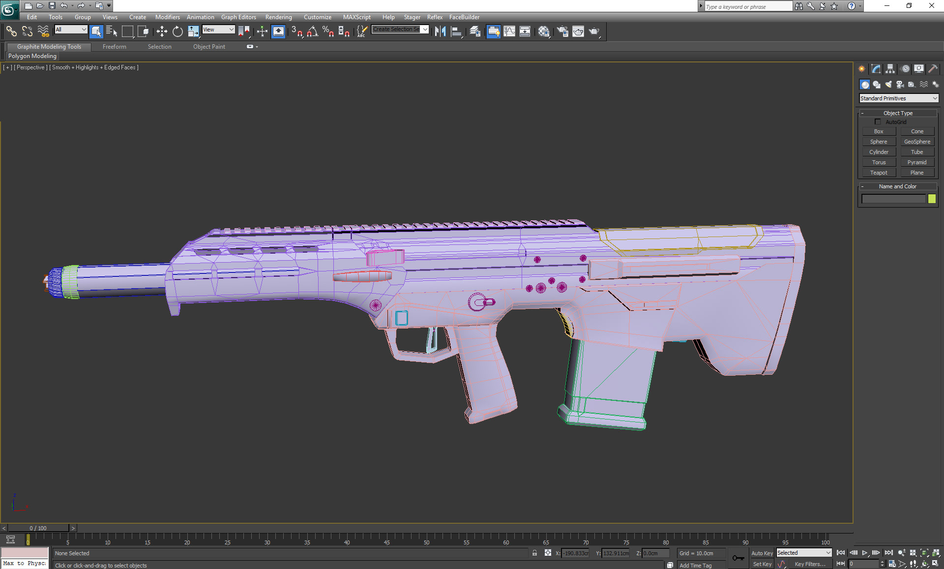 MDR，3D modeling，Gun design，product design，