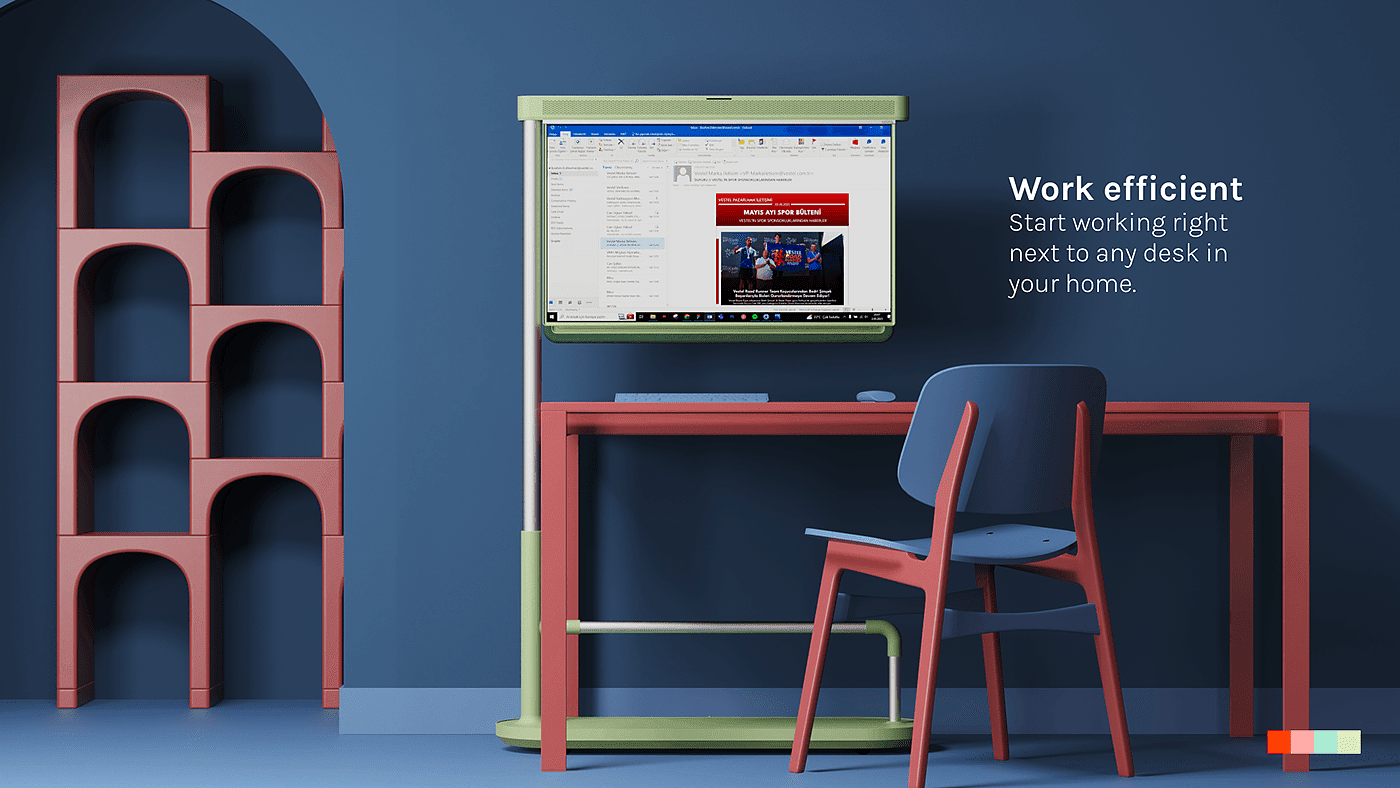 Digital，electronic product，Vestel-Take a Rest，Touch screen，