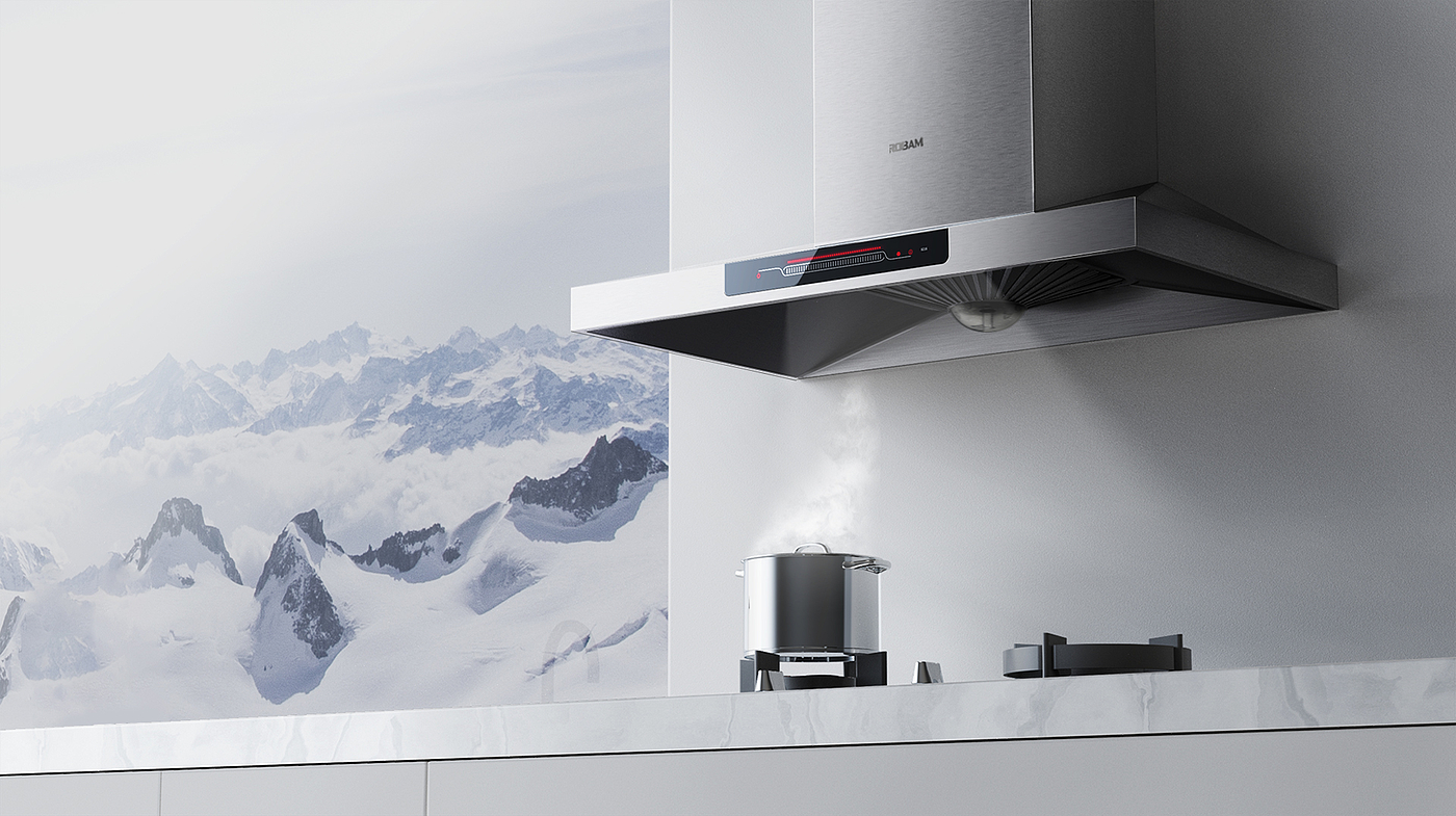 Lampblack machine，household electrical appliances，a grand prix，Boss Electric Appliance，TOALL Convex and Concave Design，