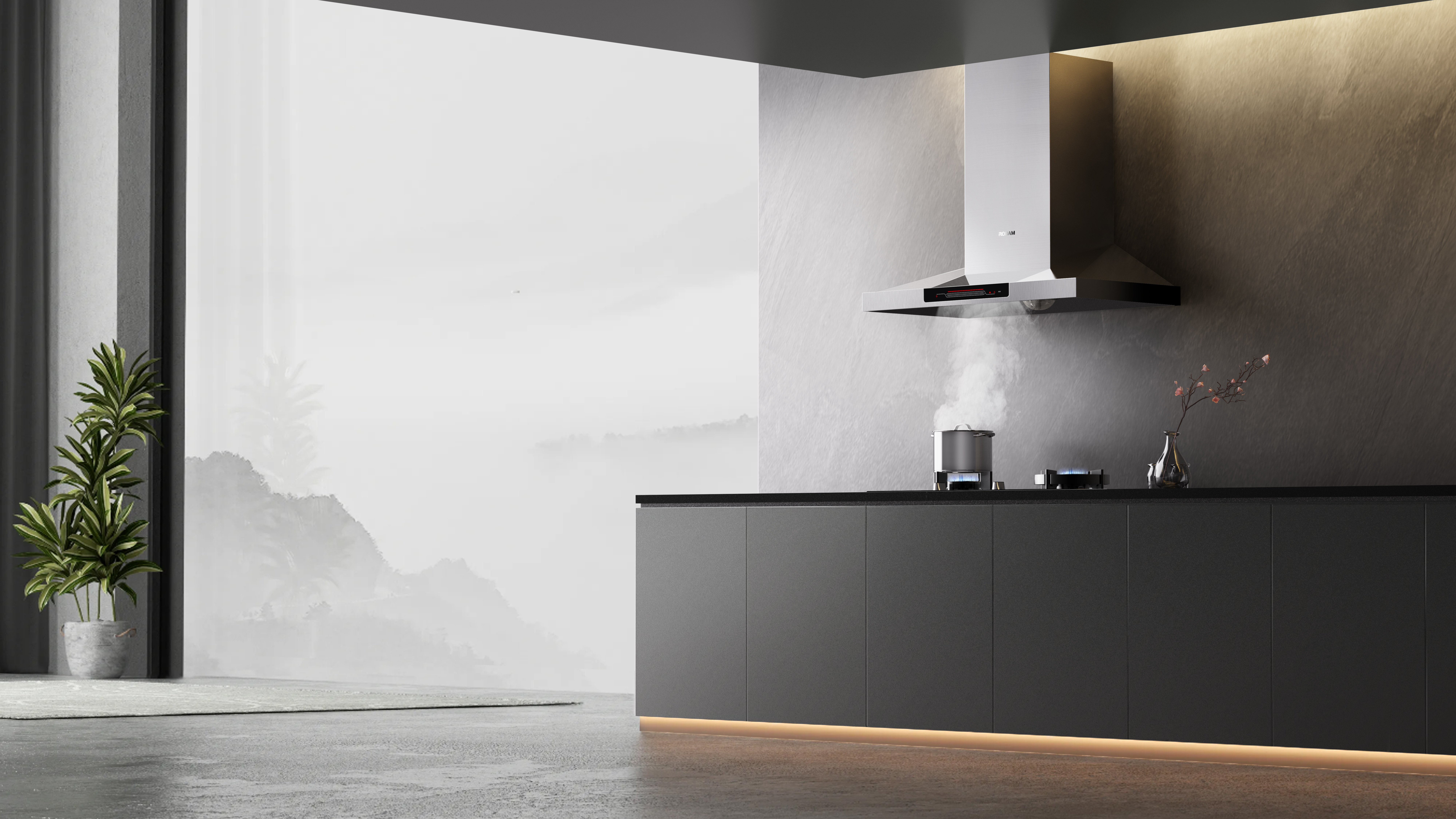 Lampblack machine，household electrical appliances，a grand prix，Boss Electric Appliance，TOALL Convex and Concave Design，