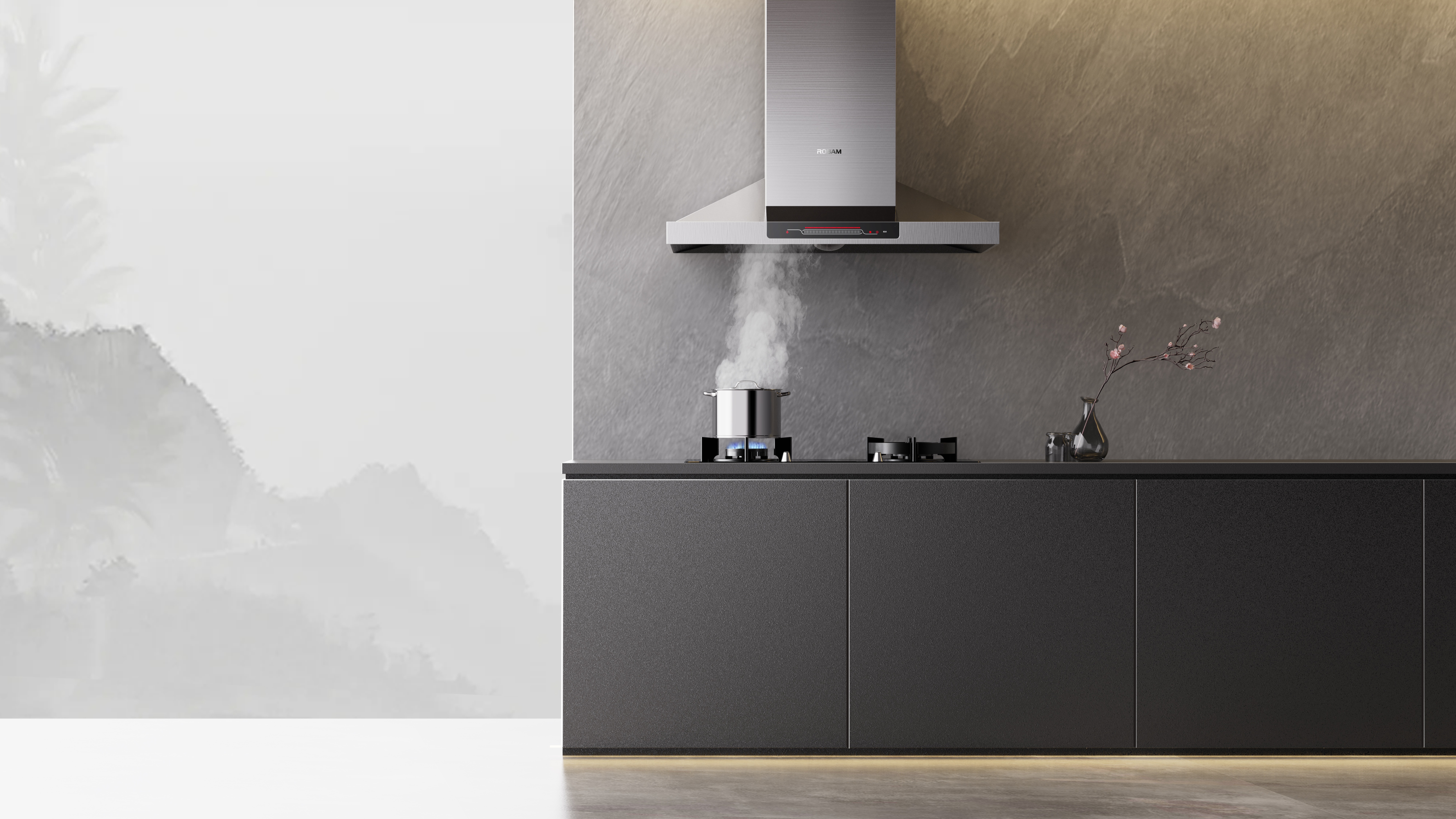 Lampblack machine，household electrical appliances，a grand prix，Boss Electric Appliance，TOALL Convex and Concave Design，