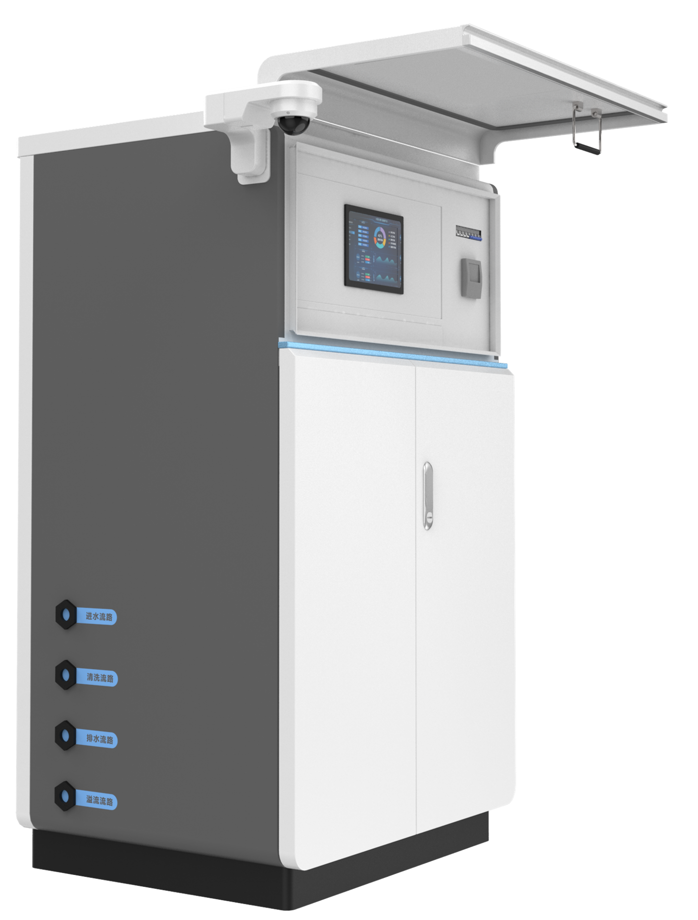 Water Station，environmental monitoring，Instruments and Apparatuses，sheet metal，mechanical equipment，