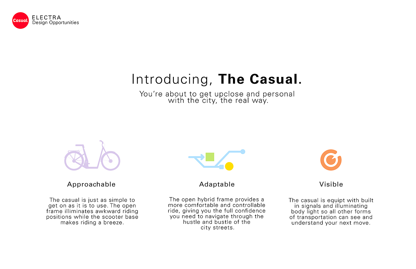 The Casual，电动车，人际关系图，