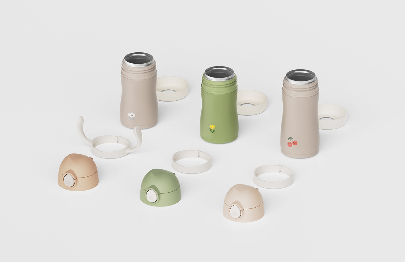 packing design，Food container，baby，product design，packing，foogo，