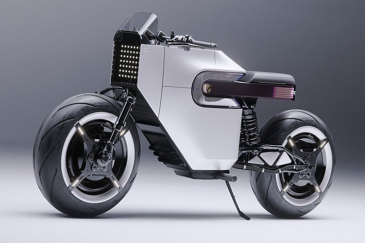 Porsche，Electric vehicle，Electric motorcycle，vehicle，Porsche 619，