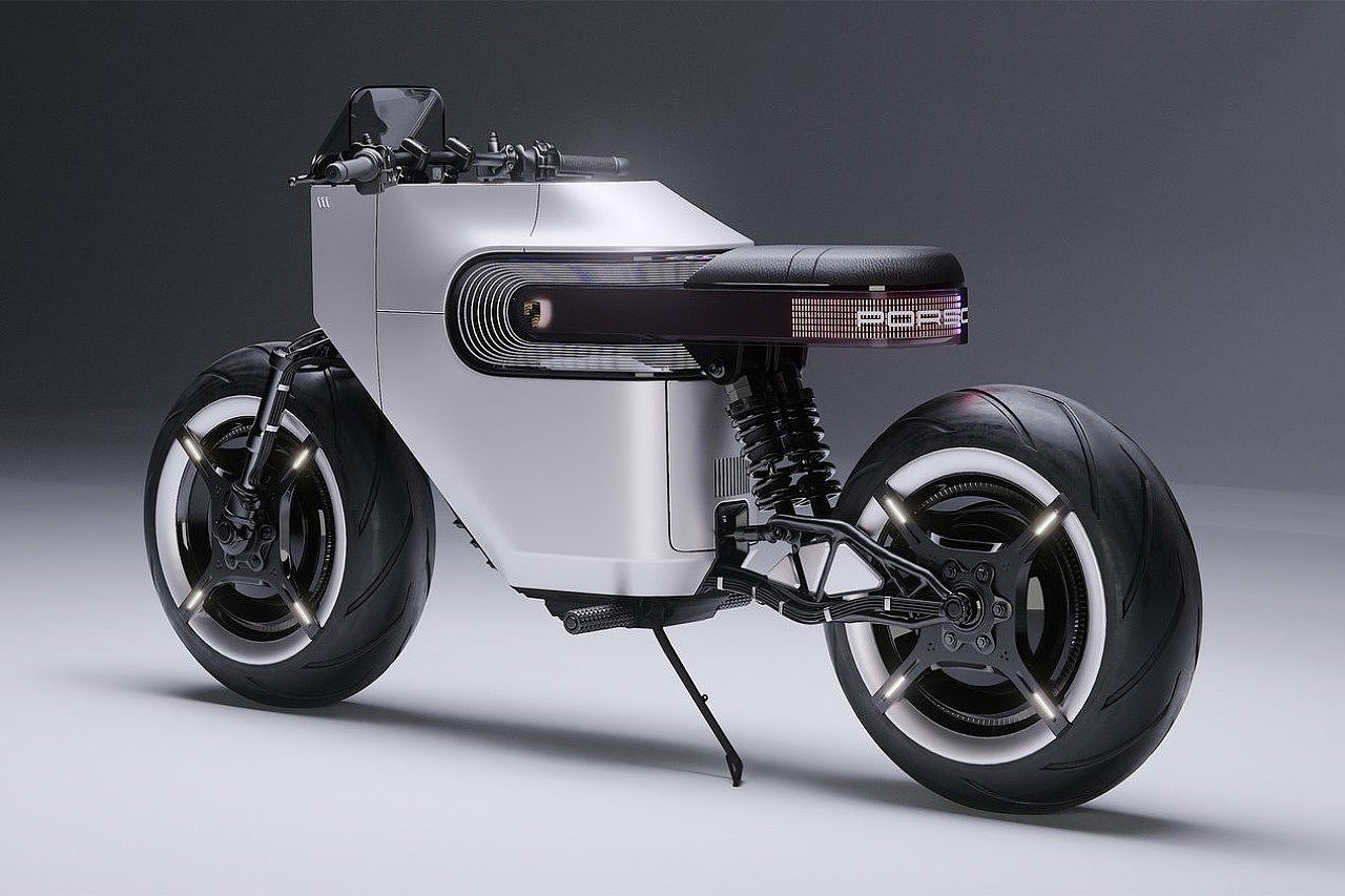 Porsche，Electric vehicle，Electric motorcycle，vehicle，Porsche 619，
