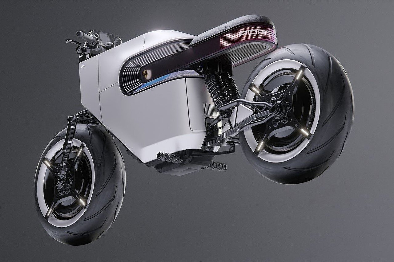 Porsche，Electric vehicle，Electric motorcycle，vehicle，Porsche 619，