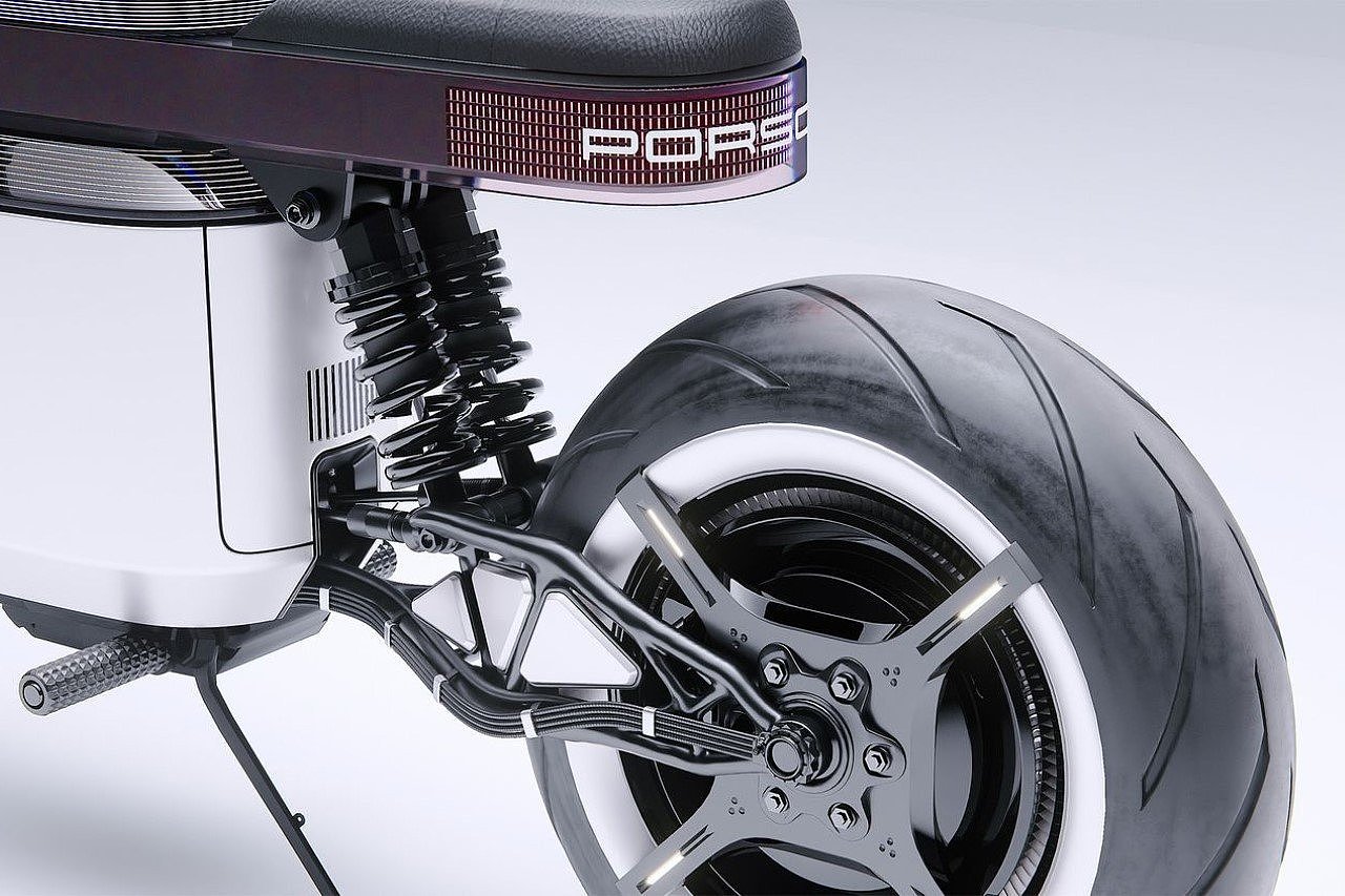 Porsche，Electric vehicle，Electric motorcycle，vehicle，Porsche 619，