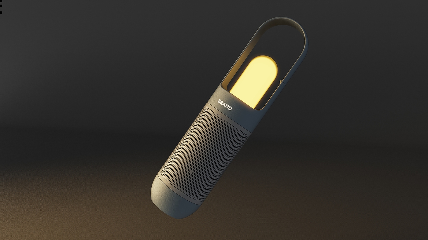 outdoors，loudspeaker box，Portable，Atmosphere lamp，